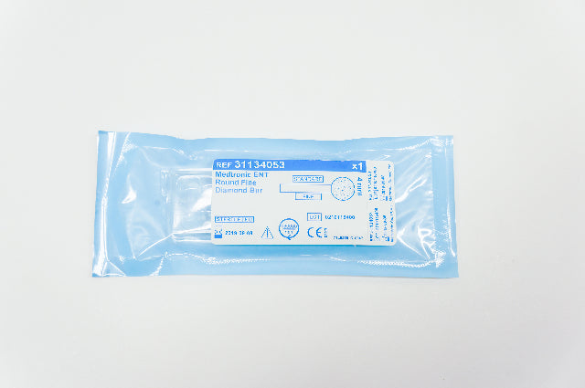 Medtronic 31134053 ENT Round Fine Diamond Bur, Standard 4mm (x)