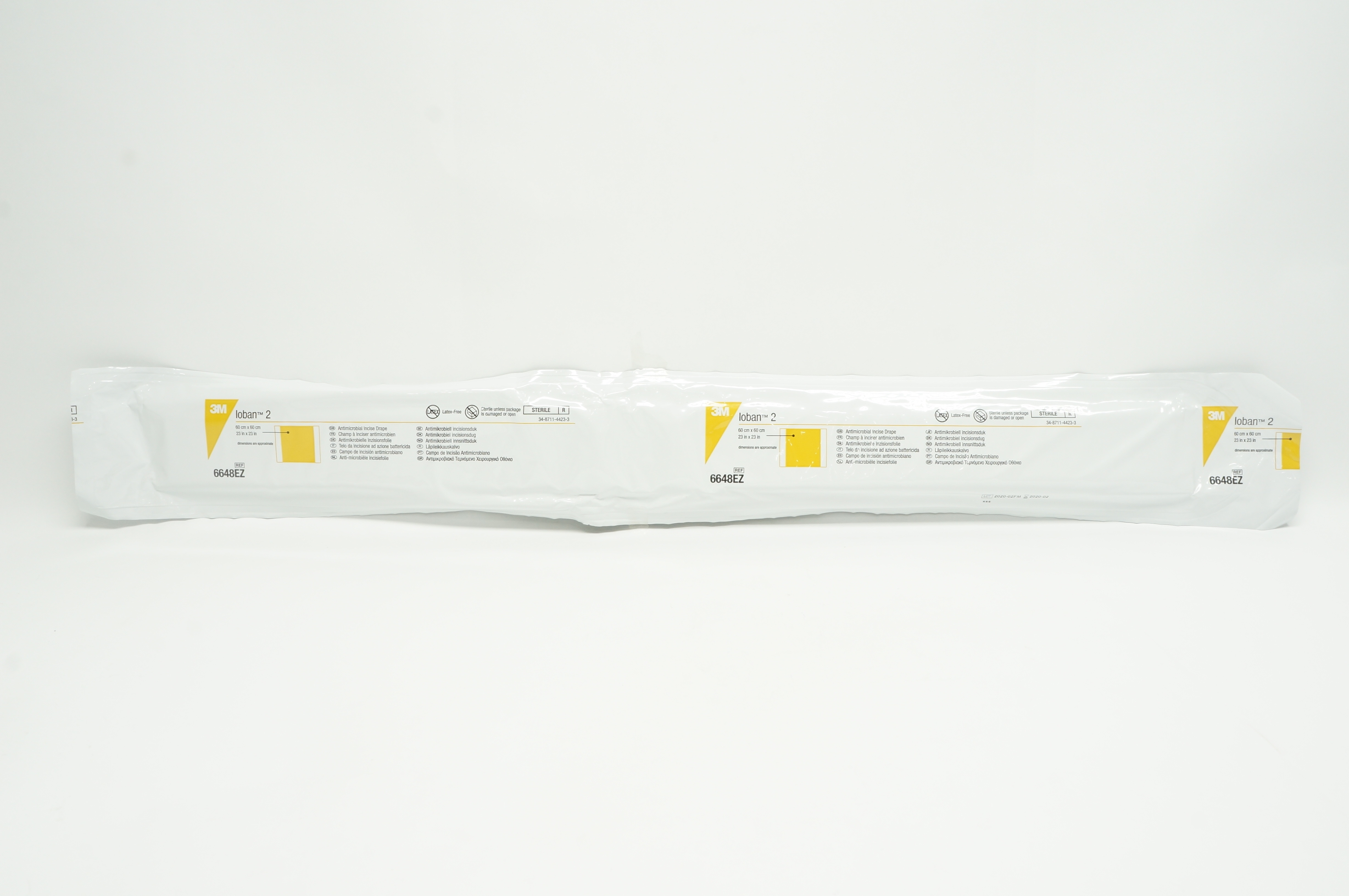 3M 6648EZ Loban 2 Antimicrobial Incise Drape 23inch x 23inch (x)