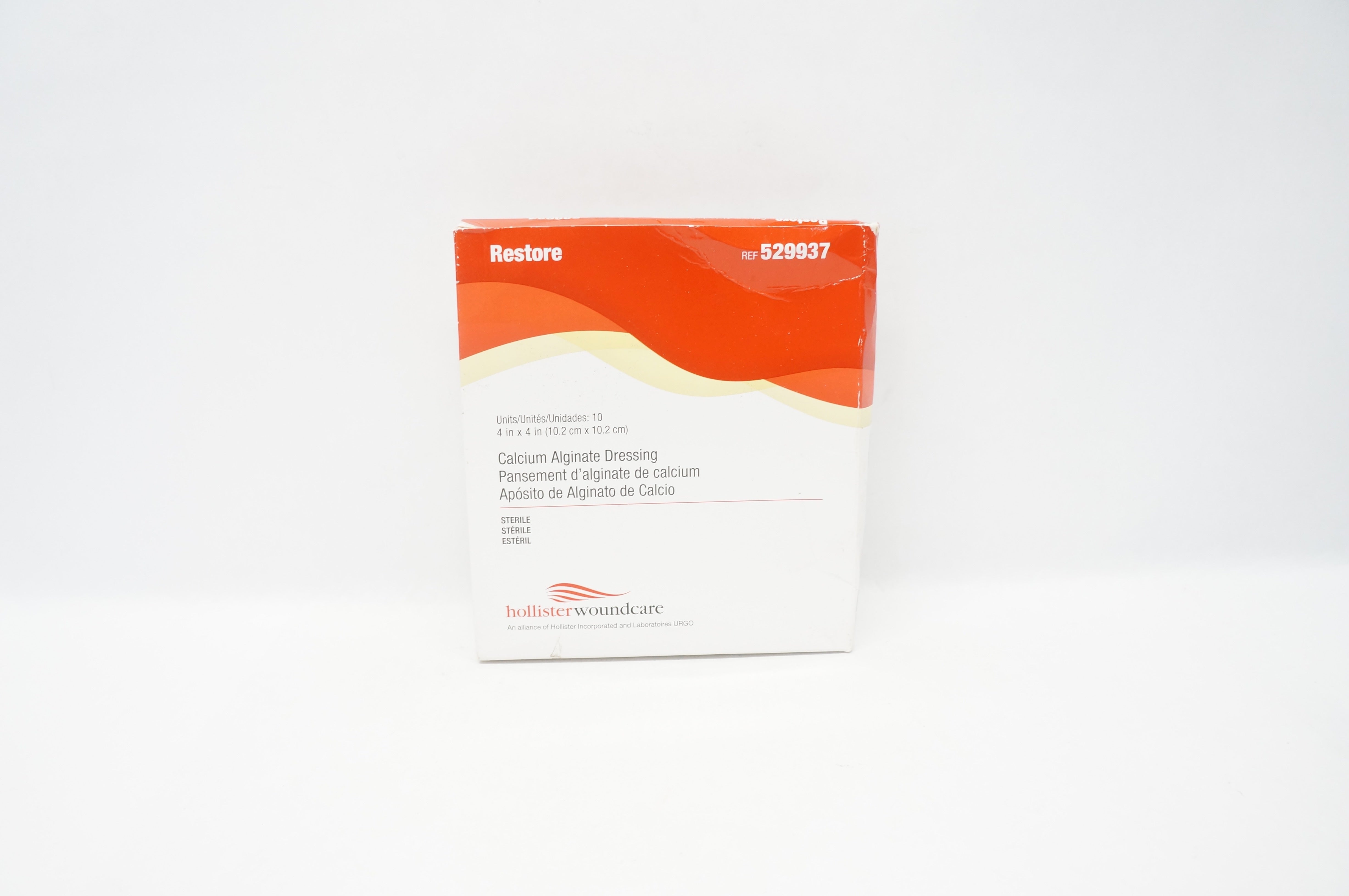 Hollister 529937 Restore Calcium Alginate Dressing 4inch x 4inch - Box of 10