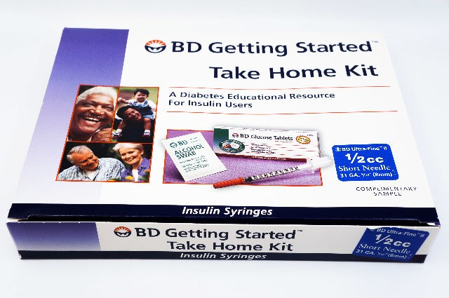 BD 328276 Getting Started Take Home Kit, Insulin Syringes 1/2cc 31GA (x)