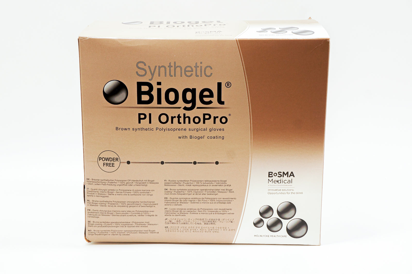 Molnlycke Health Care 71-ML47665 Biogel Pl OrthoPro Surgical 6-1/2 ~ Box of 40