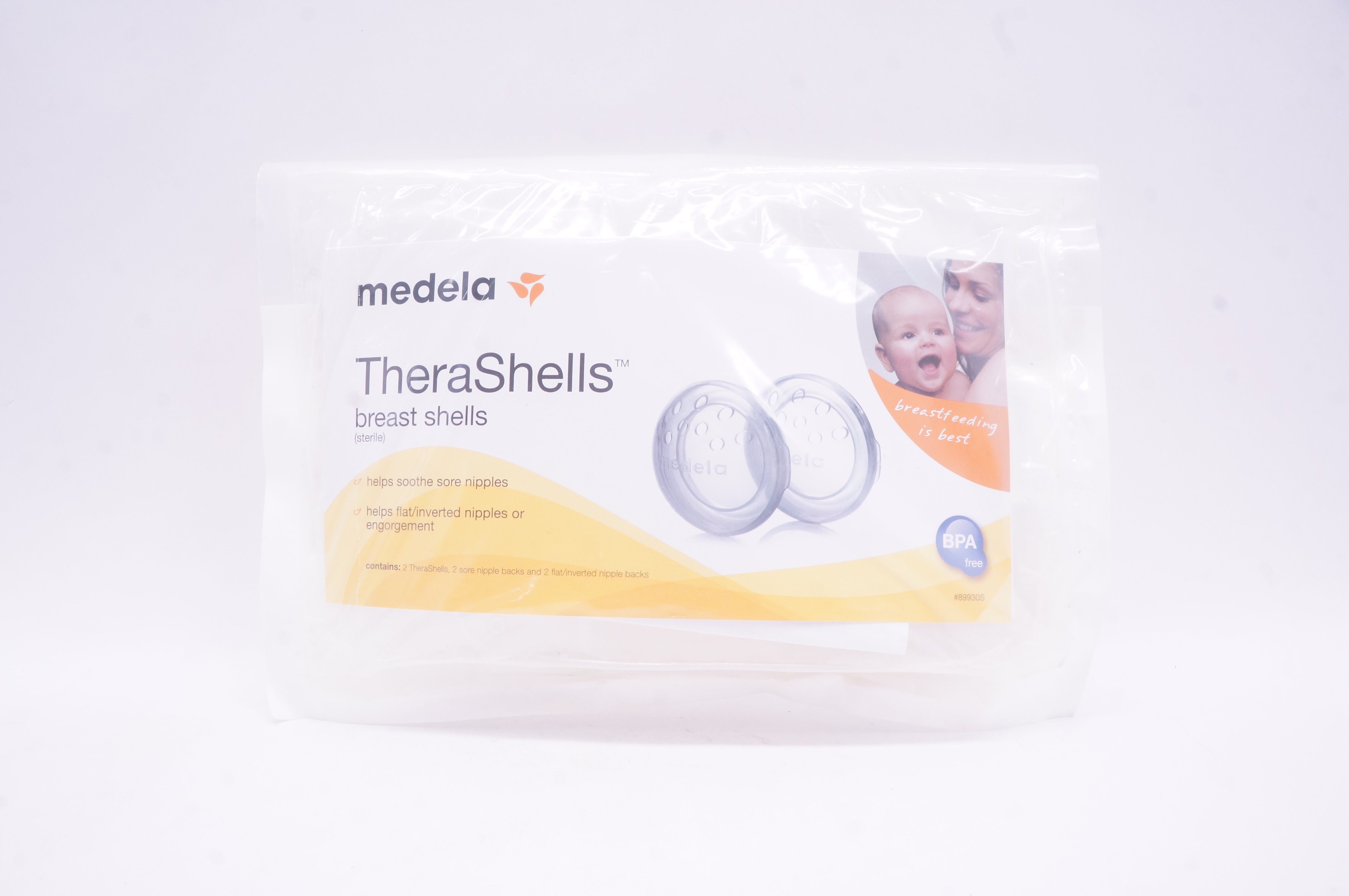 Medela 89930S TheraShells Breast Shells, Sterile, BPA Free (x)