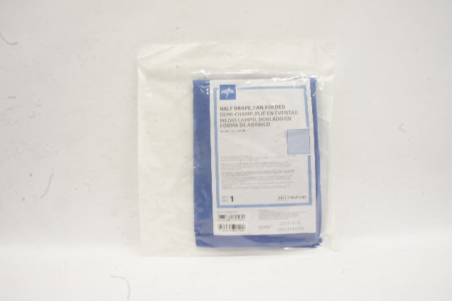 Medline DYNJP2410 Half Drape Fan-Folded 40inch x 58inch