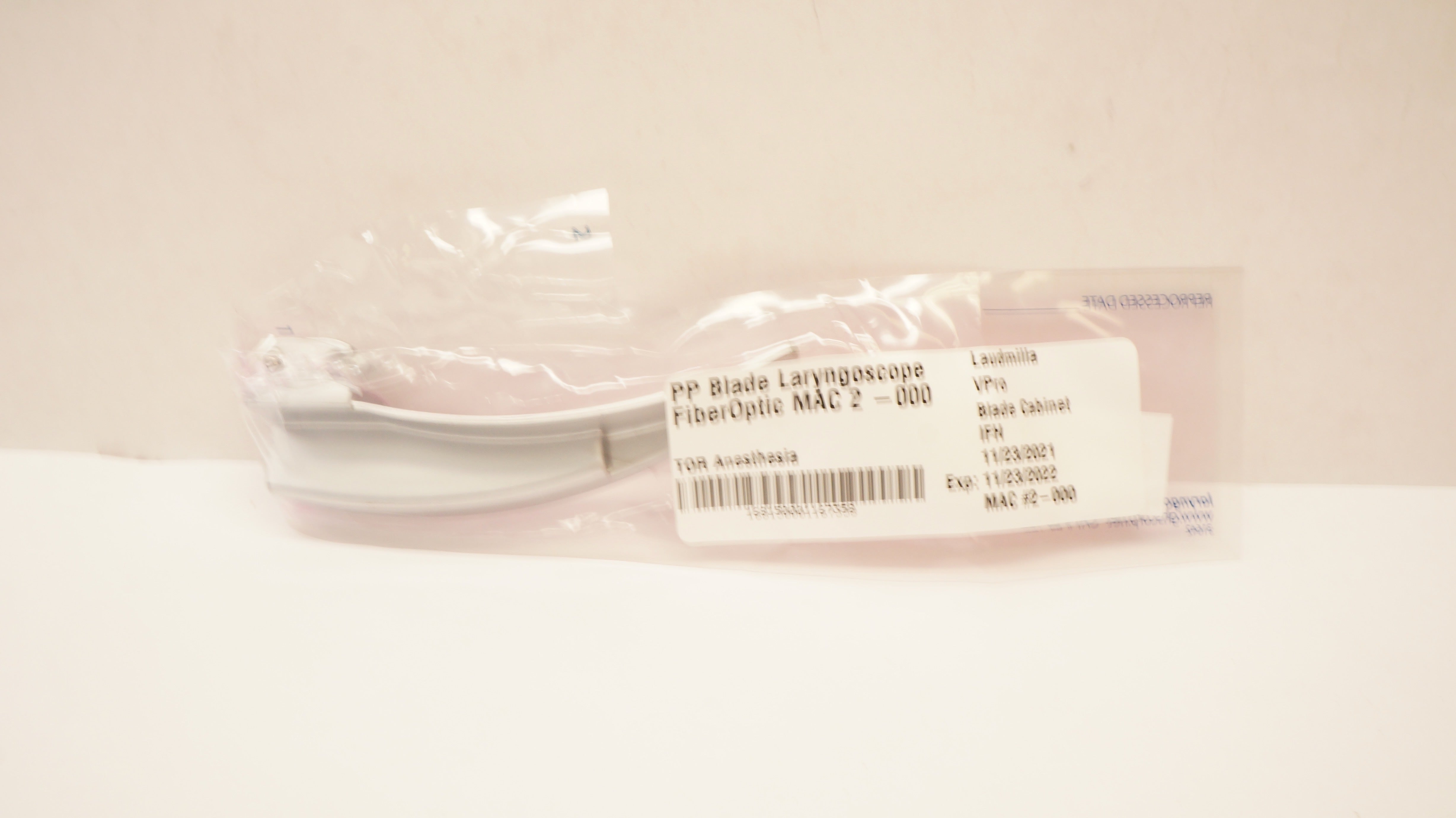 GHS LS-122 PP Blade Laryngoscope FiberOptic MAC 2 - 000 (x)