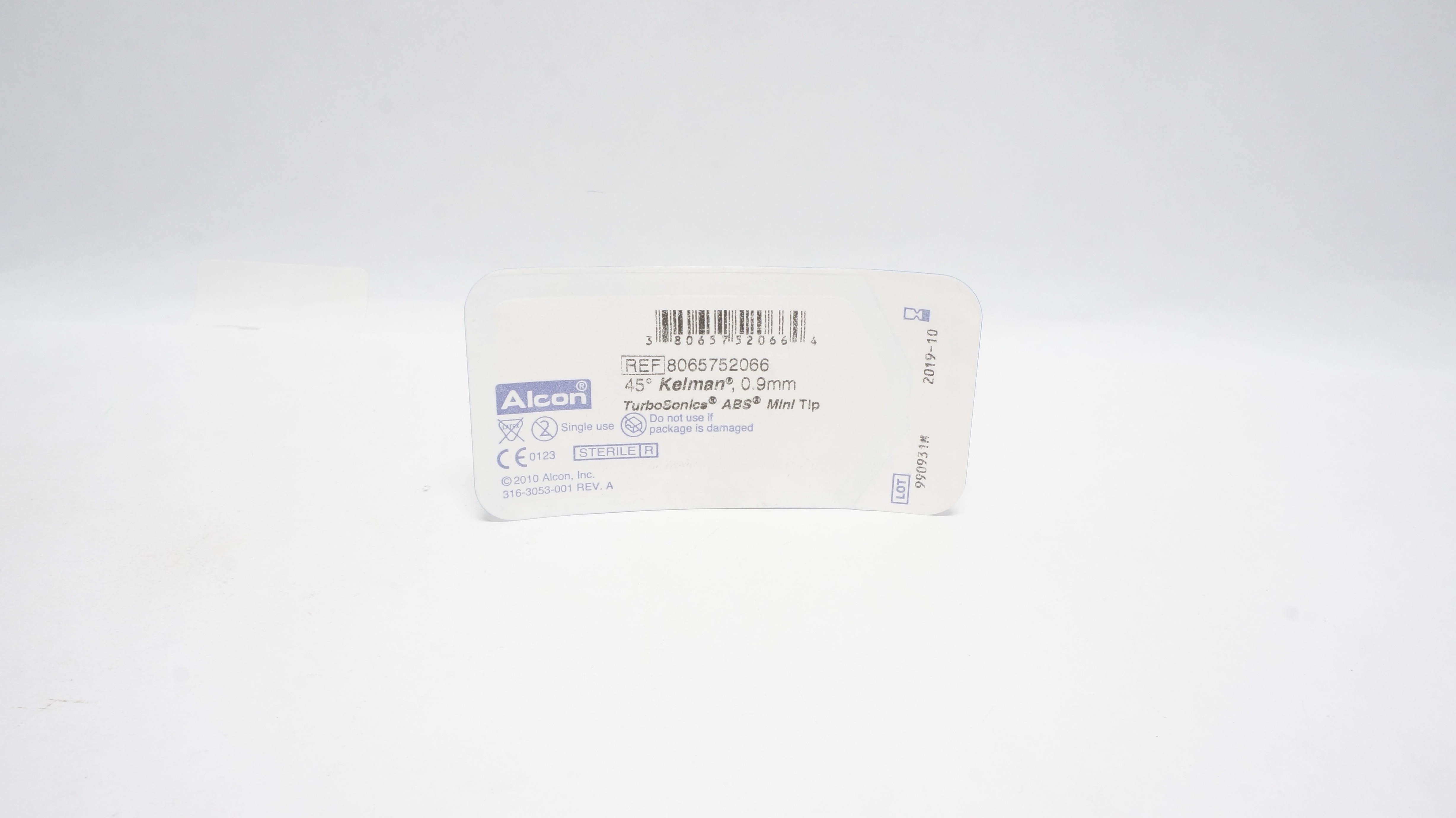 Alcon 8065752066 TurboSonics ABS Mini Tip 45degree Kelman 0.9mm (x)