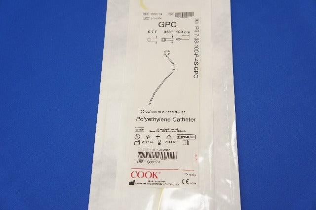 Cook Medical G00174 Polyethylene Cath 6.7F x 0.038 (x)