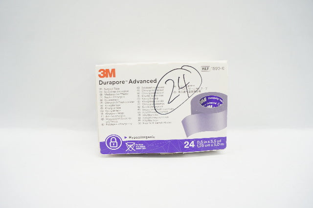 3M 1590-0 Durapore Advanced 0.5inch x 5.5yds (x) - Box of 21