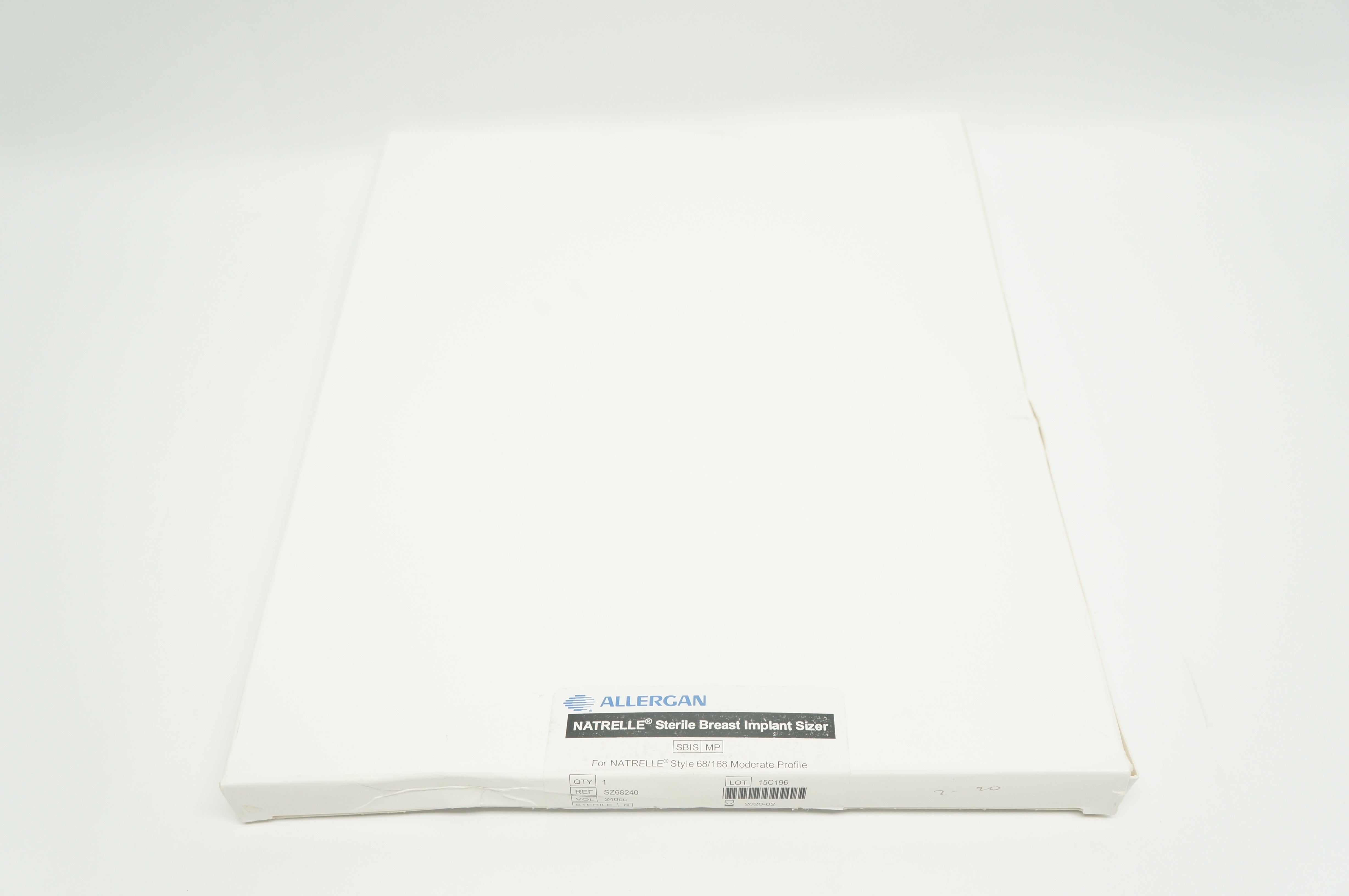 Specialty Surgical Products SZ68240 Allergan Breast Implant Sizer 240cc (x)