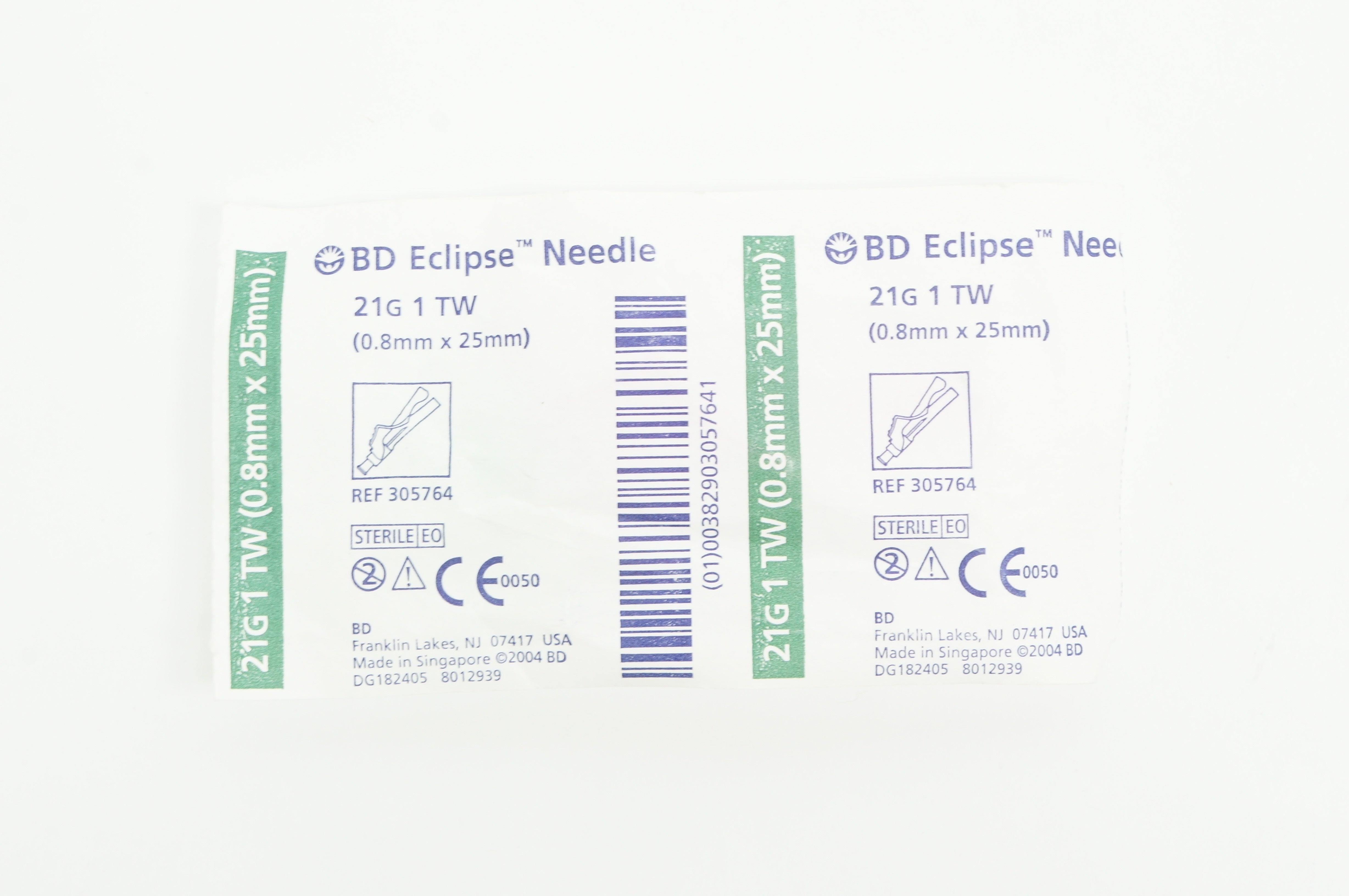 BD 305764 Eclipse Ndle 21G 1TW (x)