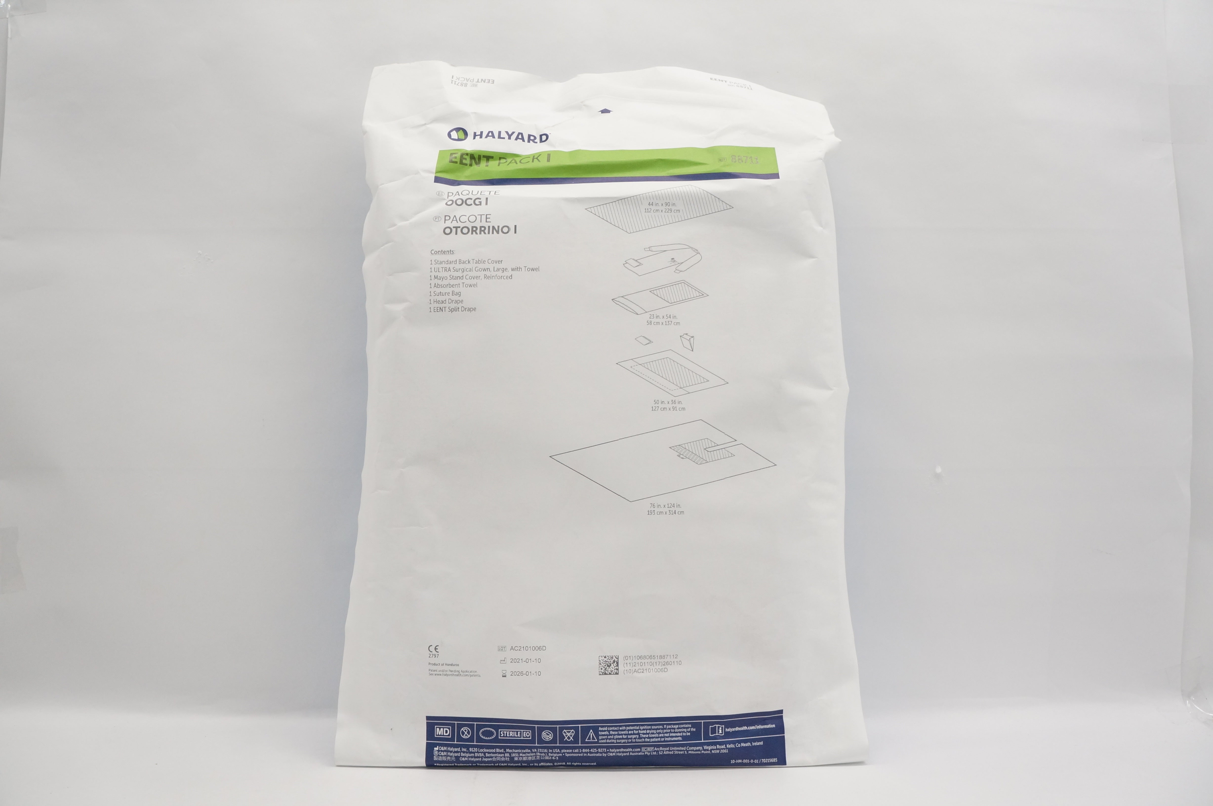 Halyard 88711 EENT Pack1