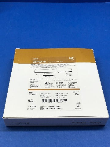Boston Scientific M00146309B1 ZIPwire Gydrophilic Guide Wire, Stiff ~ Box of 5
