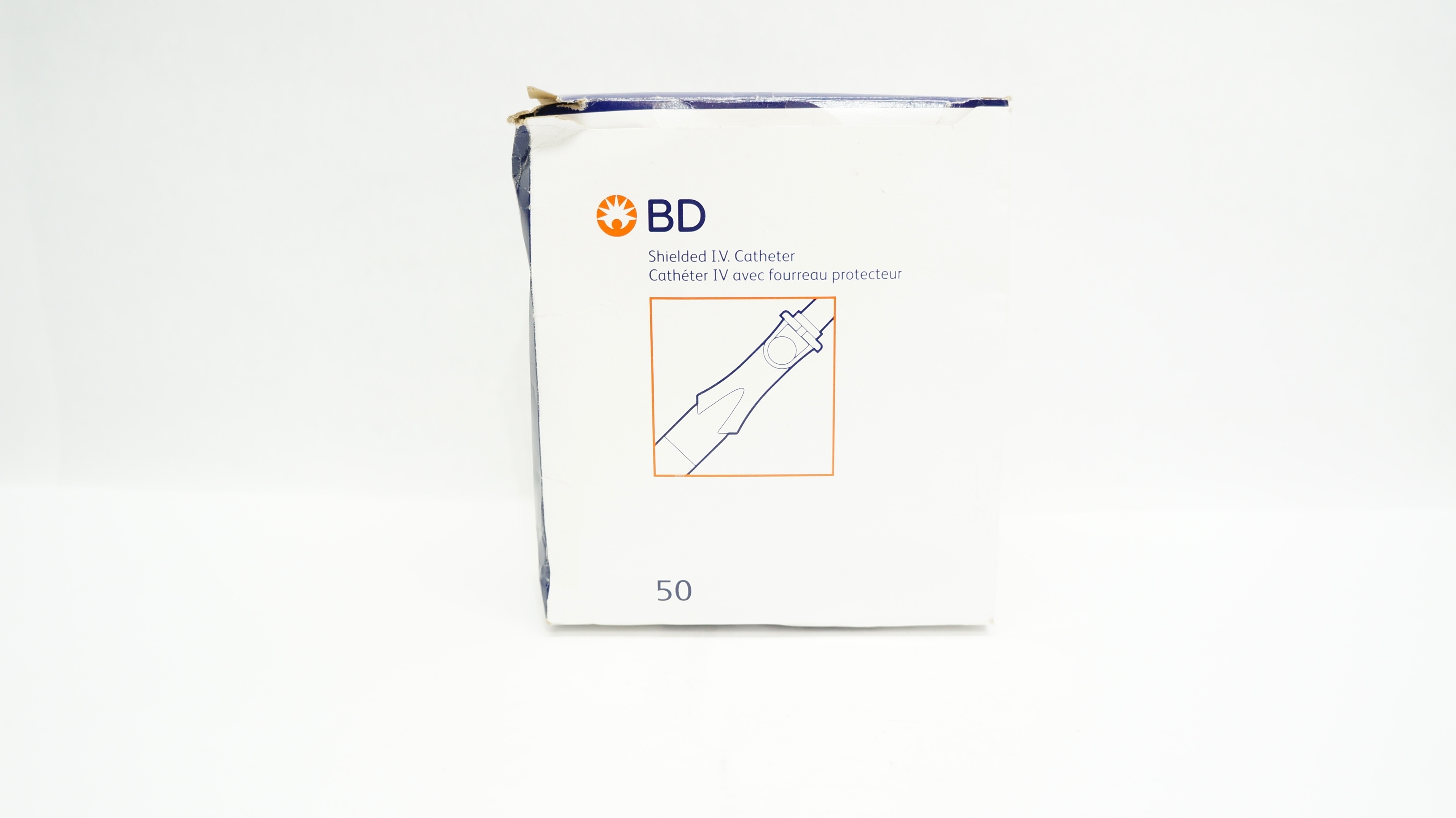 BD 381423 BD Insyte Autoguard Shielded I.V. Cath. 22Ga x 1.00 inch - Box of 50