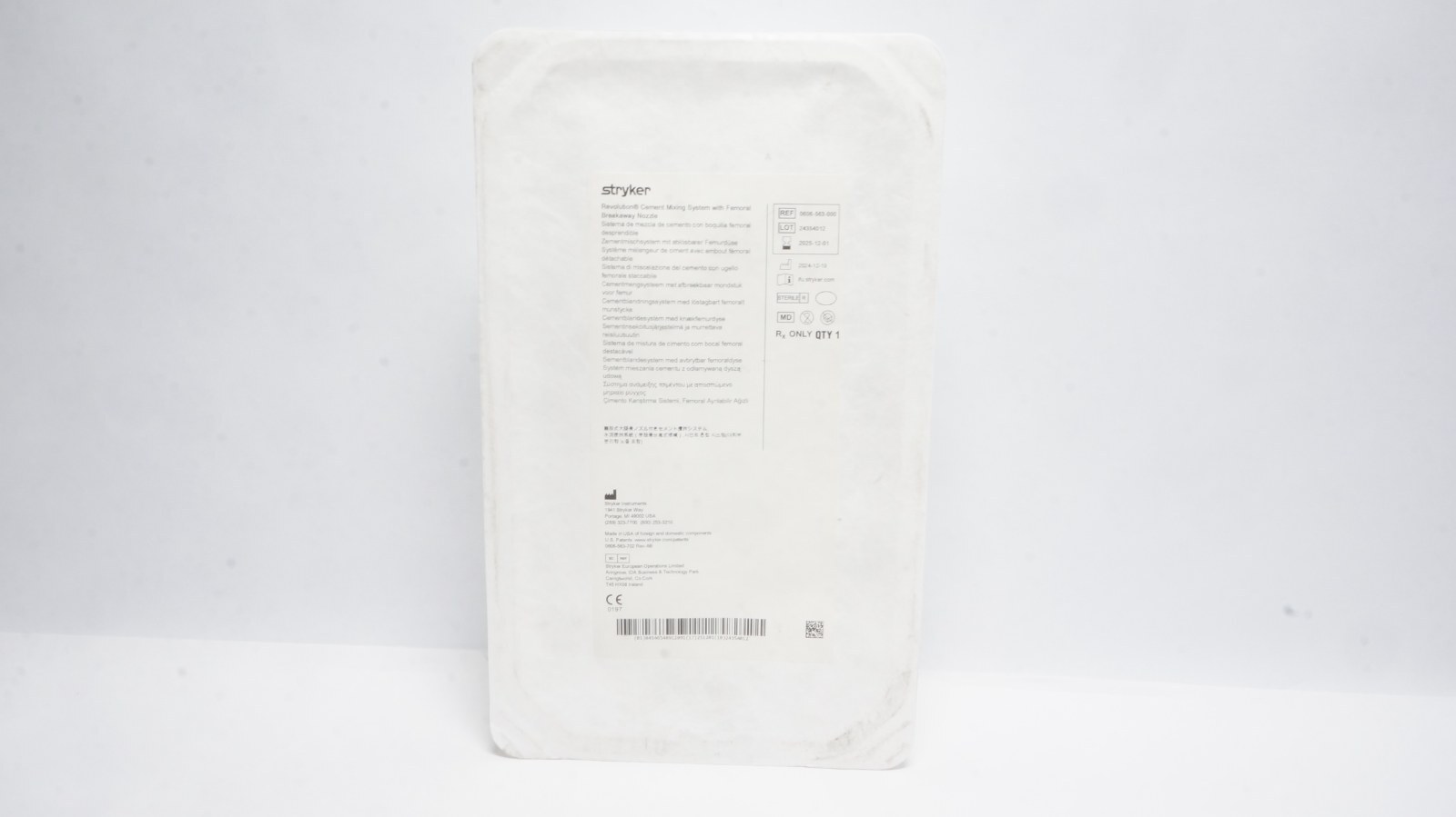 Stryker 0606-563-000 Revolution Cement Mixing System
