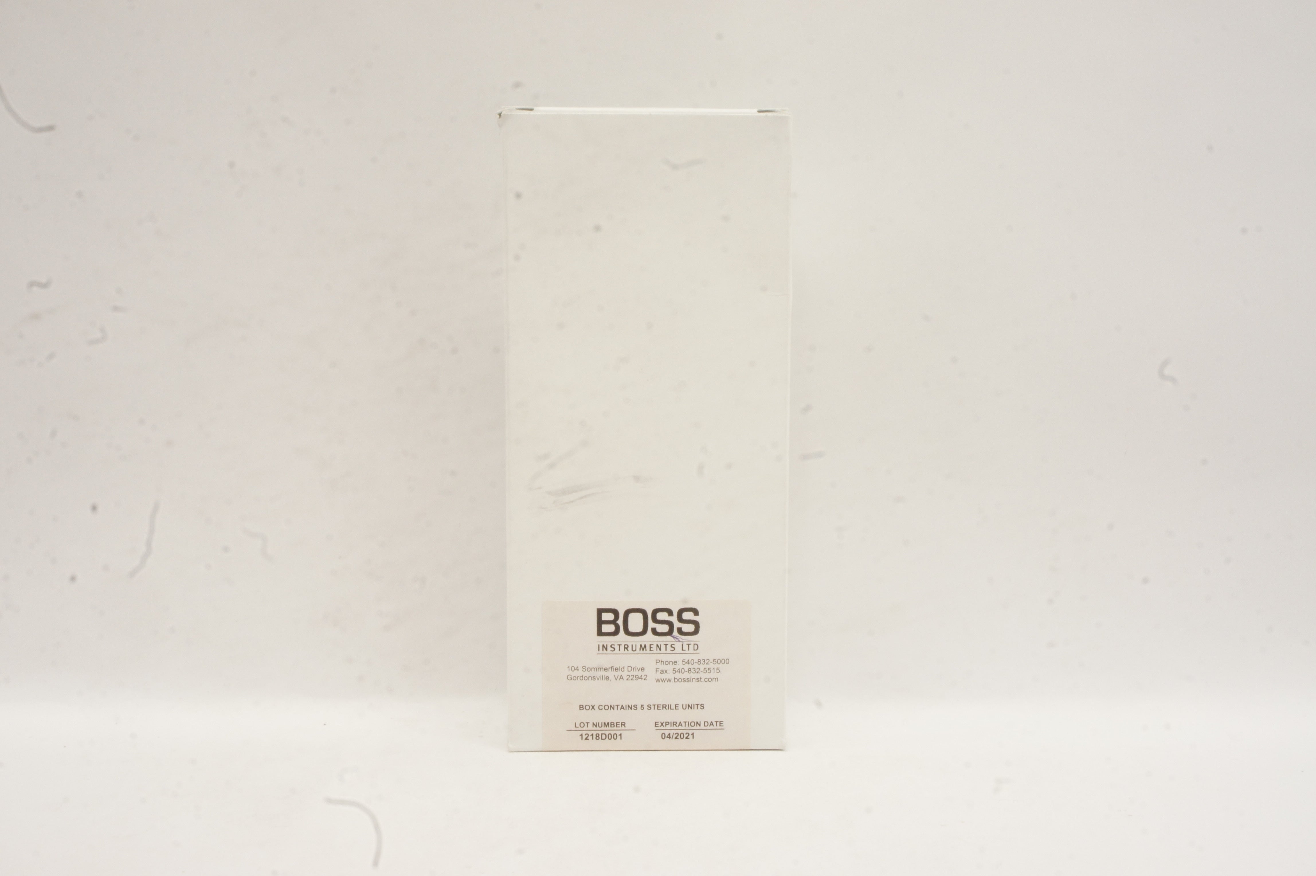 Boss Instruments 73-2591-S5 Sterile Distraction Screw 12mm - Box of 5 (x)