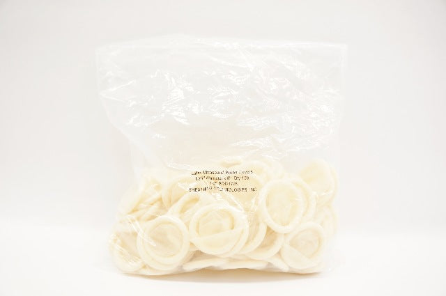 Sheathing Technologies Latex Ultrasound Probe Covers 1.25in. x 8in.- Pack of 100