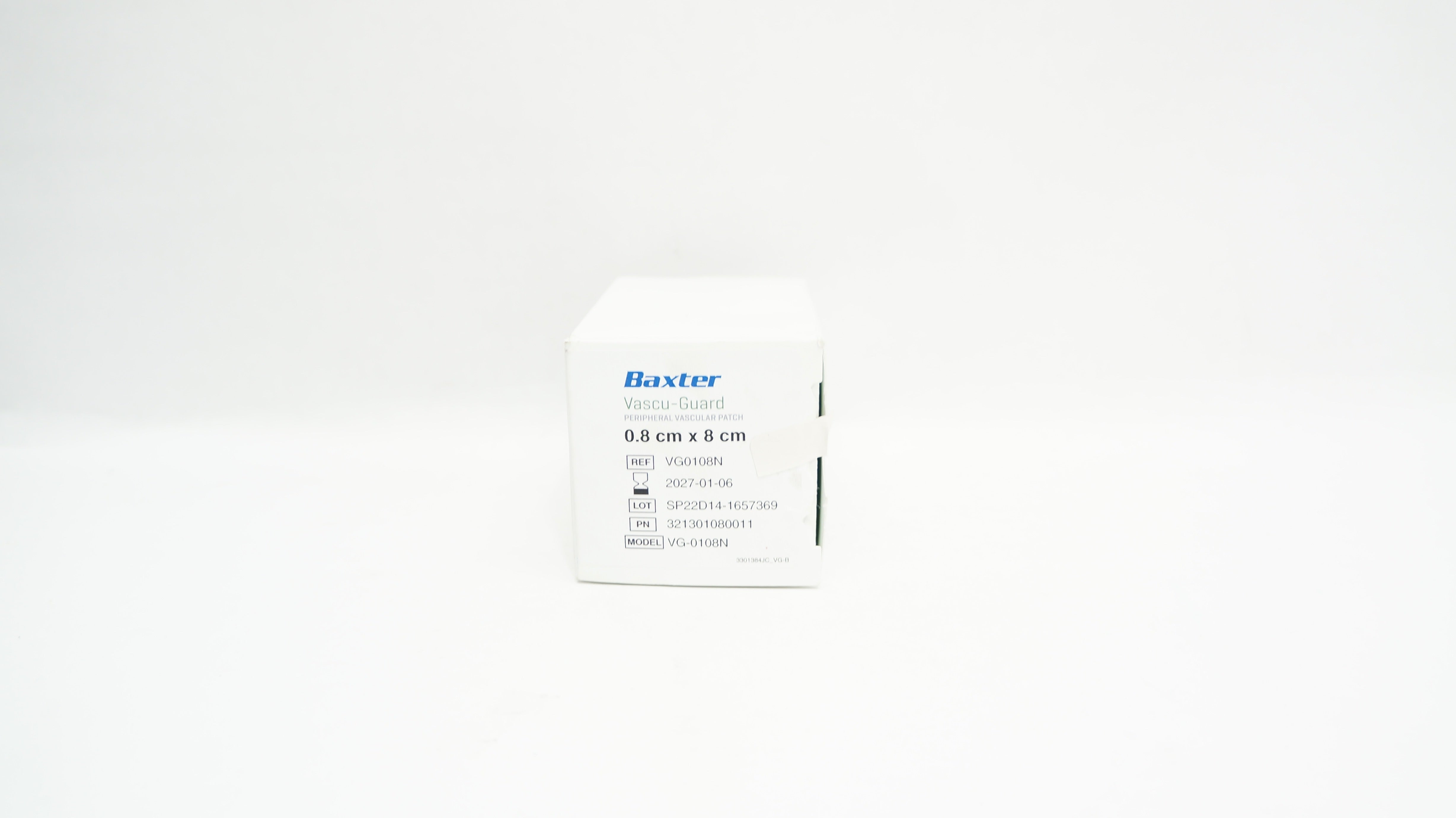 Baxter VG0108N Vascu-Guard Peripheral Vascular Patch