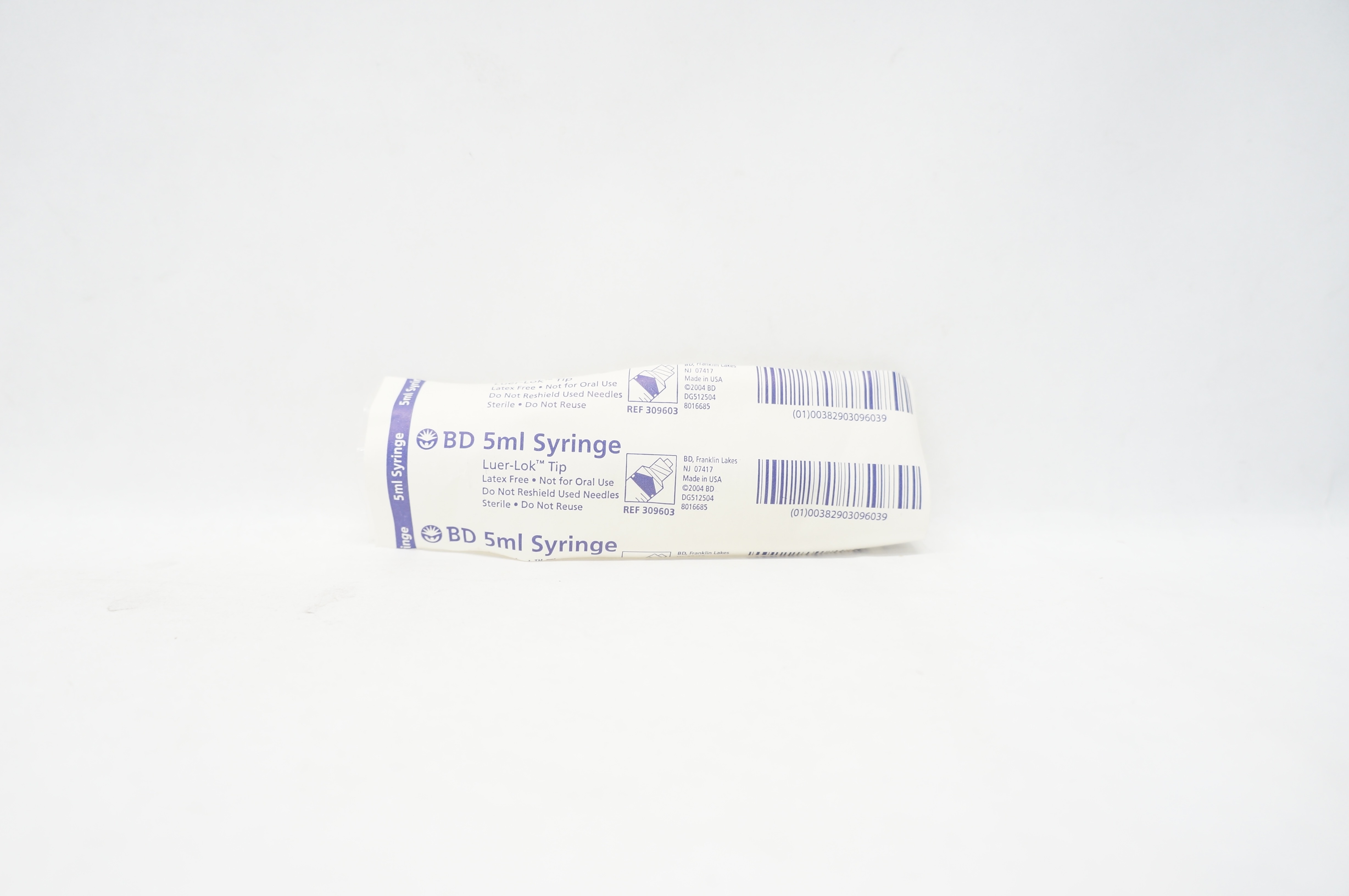 BD 309603 Syringe Luer-Lock Tip 5mL