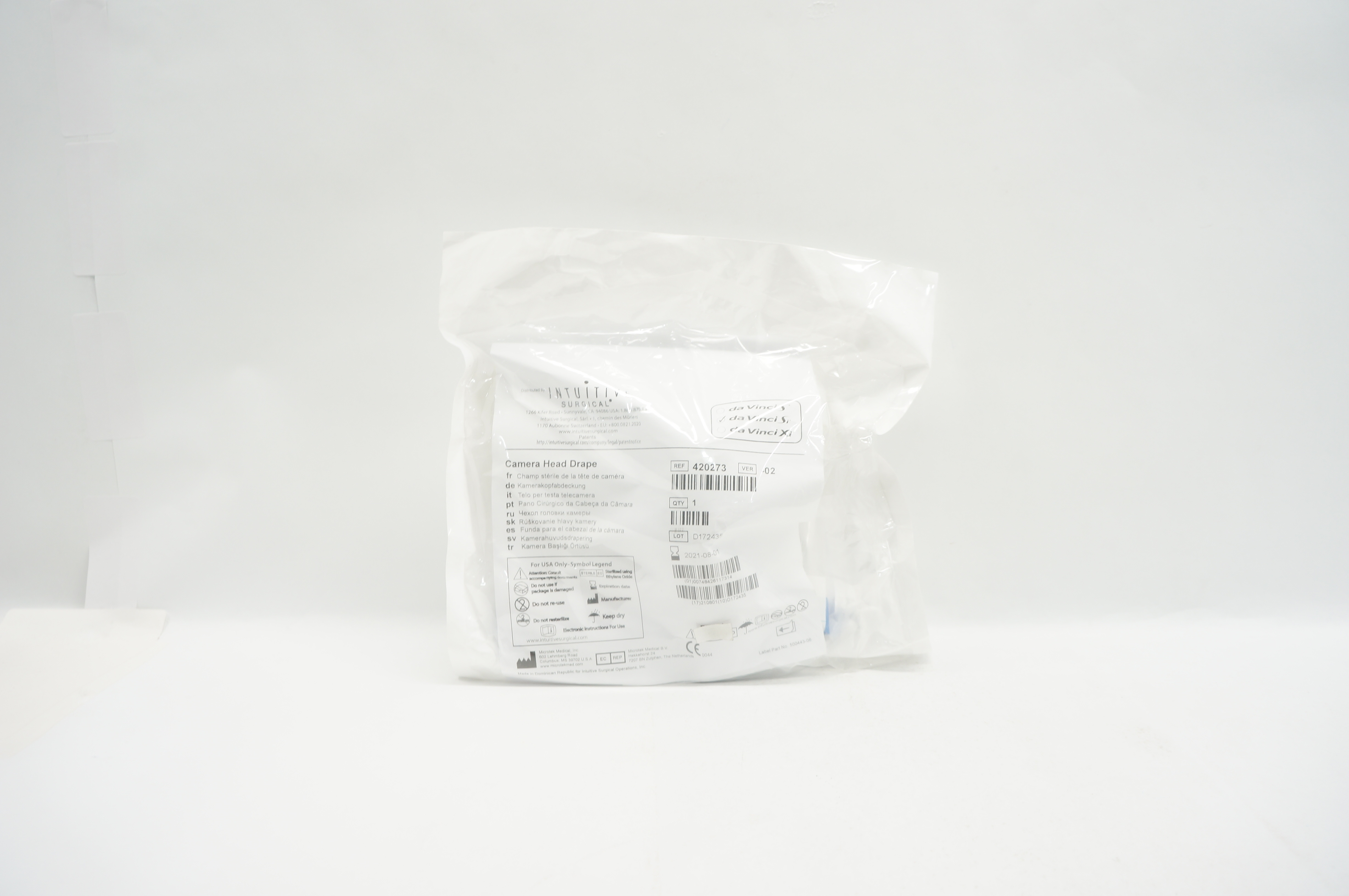 Microtek 420273 Intuitive Surgical da Vinci Si Camera Head Drape (x)