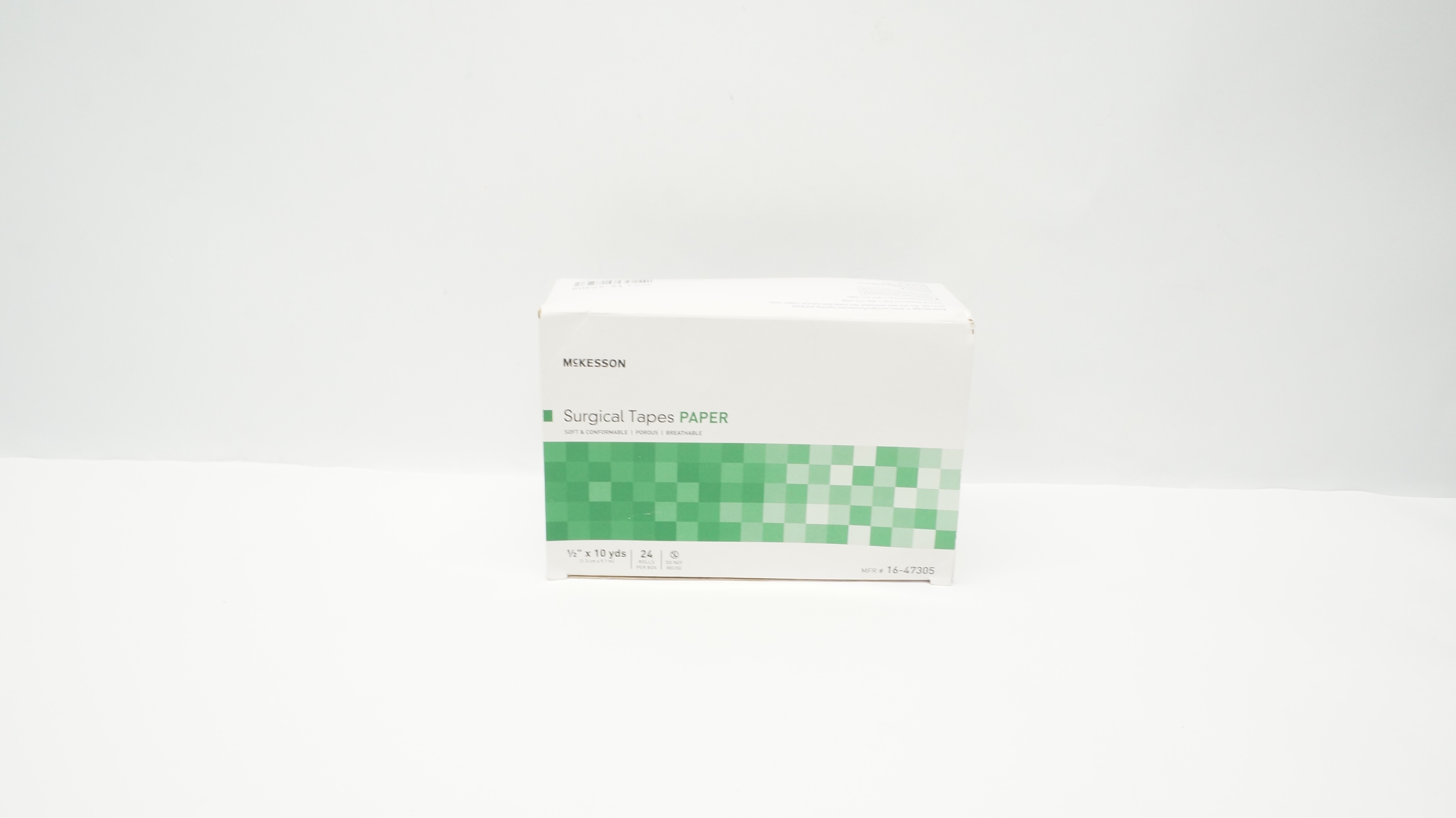 McKesson 16-47305 Surgical Tapes Paper 1/2In x 10Yds - Box of 24