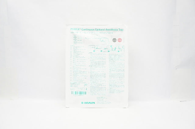 Braun 332229 Continuous Epidural Anesthesia Tray W/ 17Ga x 3-1/2 in. Tuohy Ndle