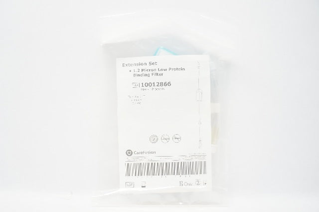 CareFusion 10012866 Extension Set 1.2 Micron Low Protein Binding Filter