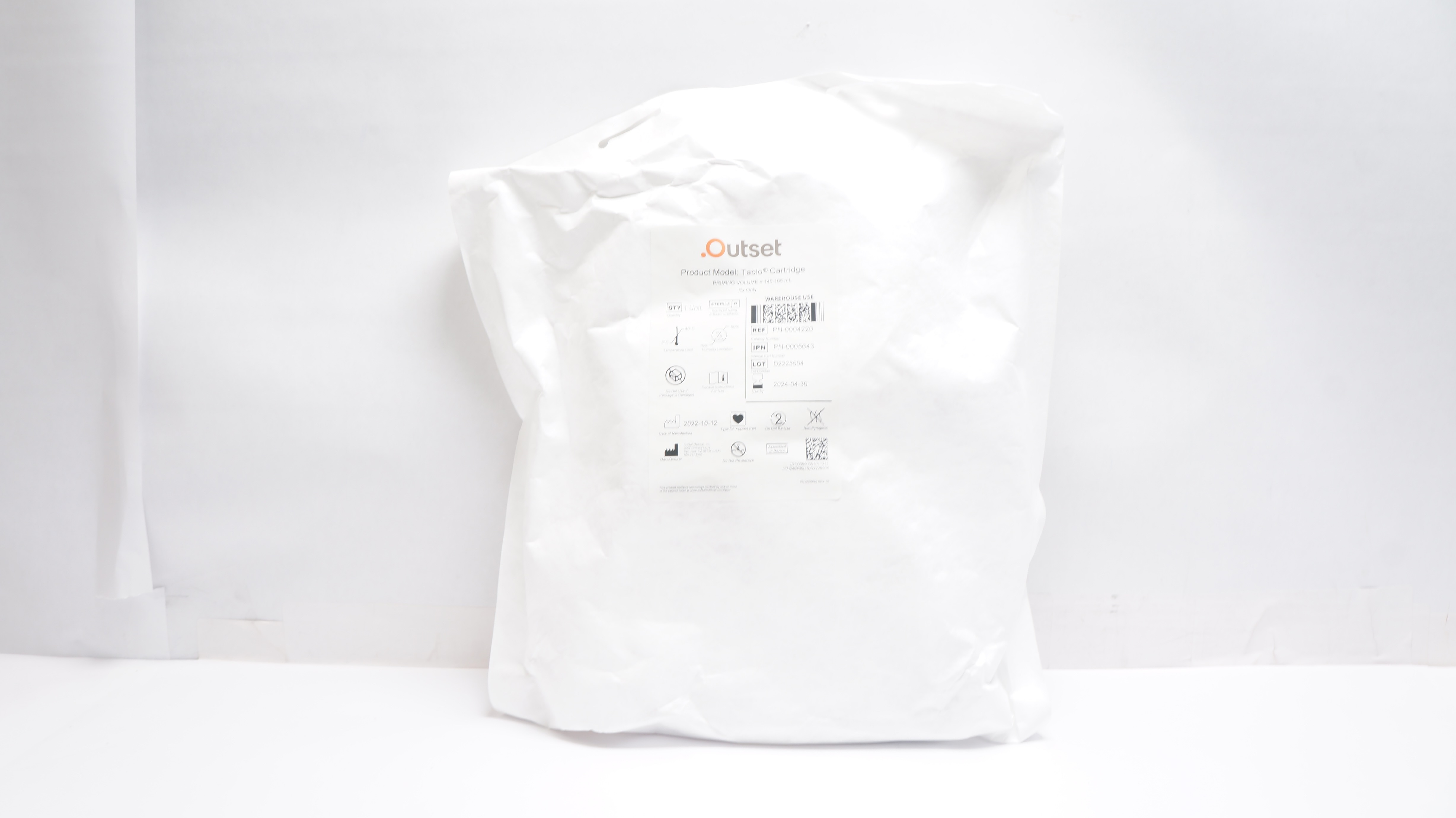 Outset Medical PN-0004220 Tablo Cartridge 140 - 165mL (x)