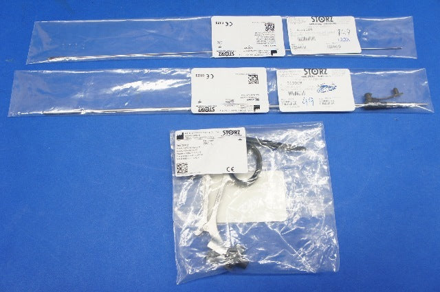 Karl Storz 31362ONM Grasping forceps, fenestrated, with especially fine atraumatic serration