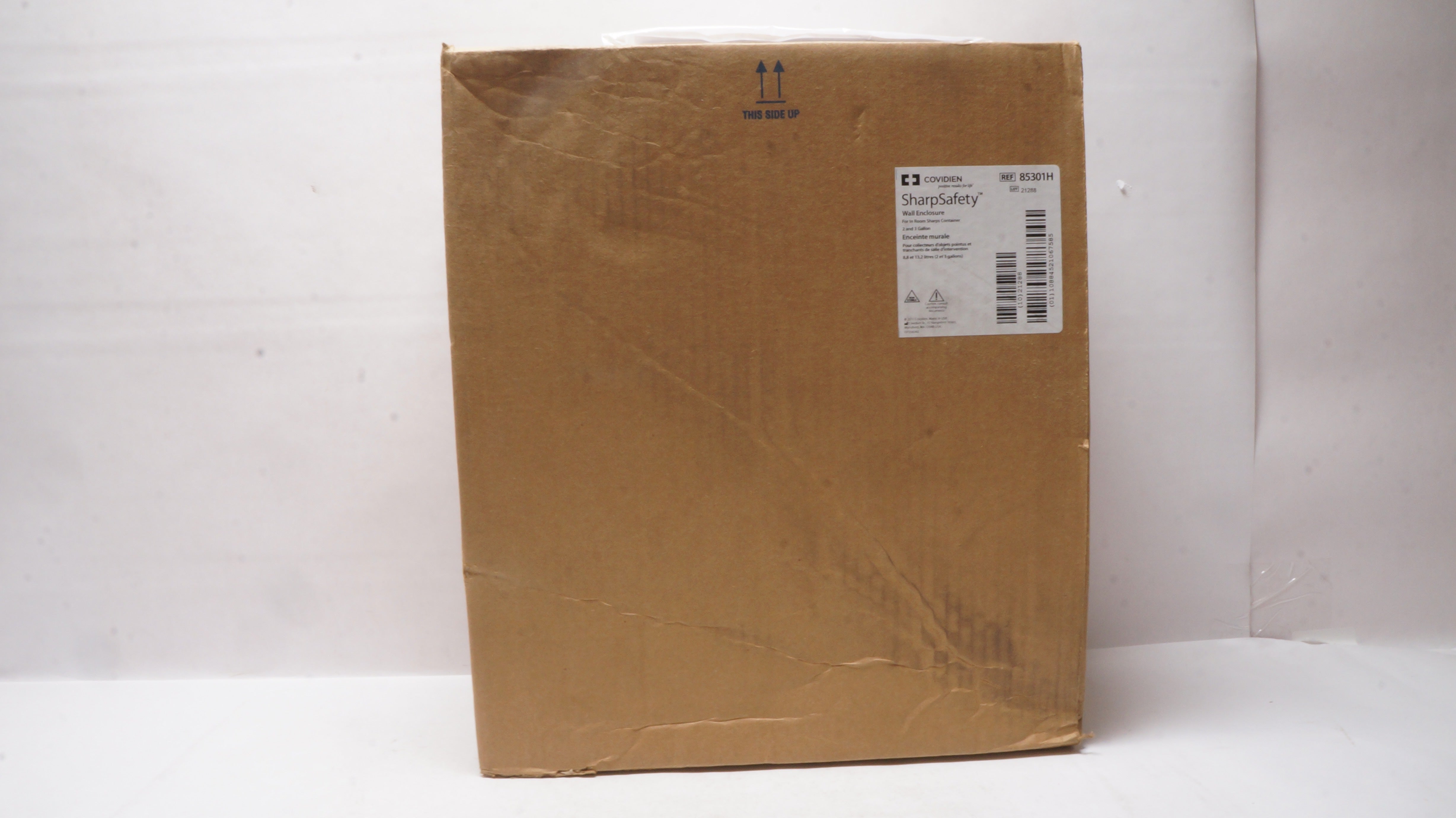 Covidien 85301H SharpSafety Wall Enclosure for Sharps Containers 2 & 3 Gallon