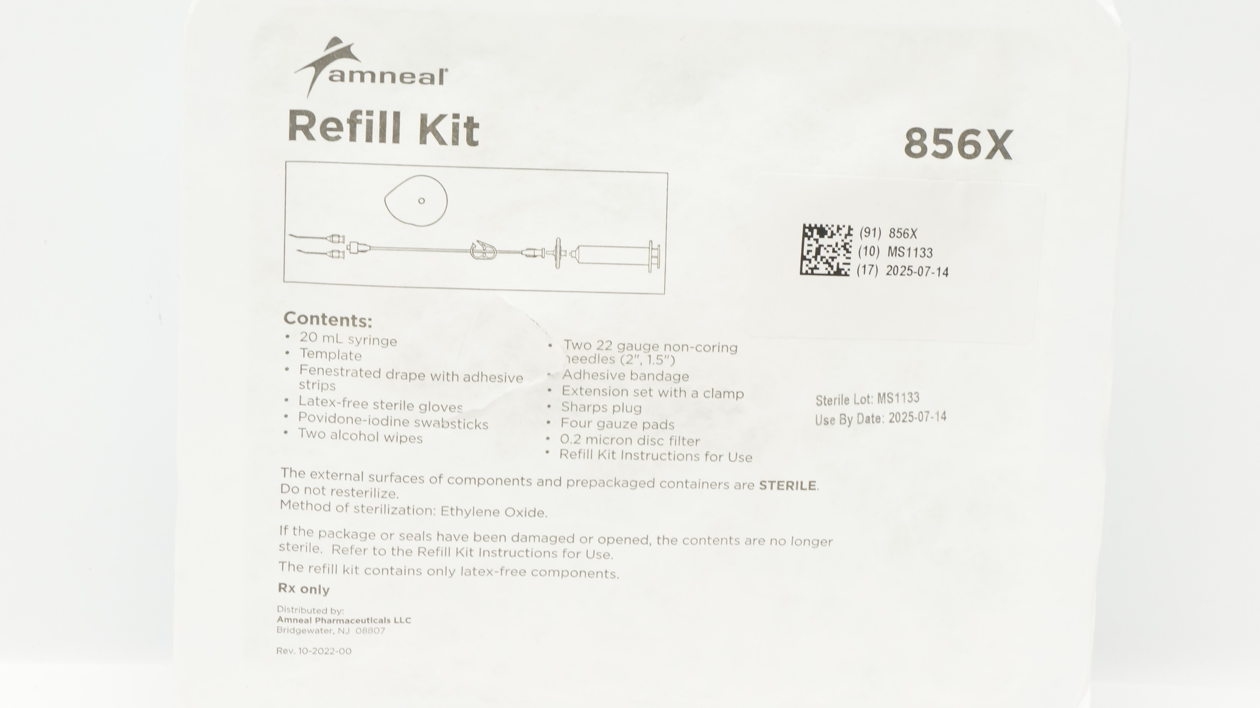 Amneal 856X Refill Kit
