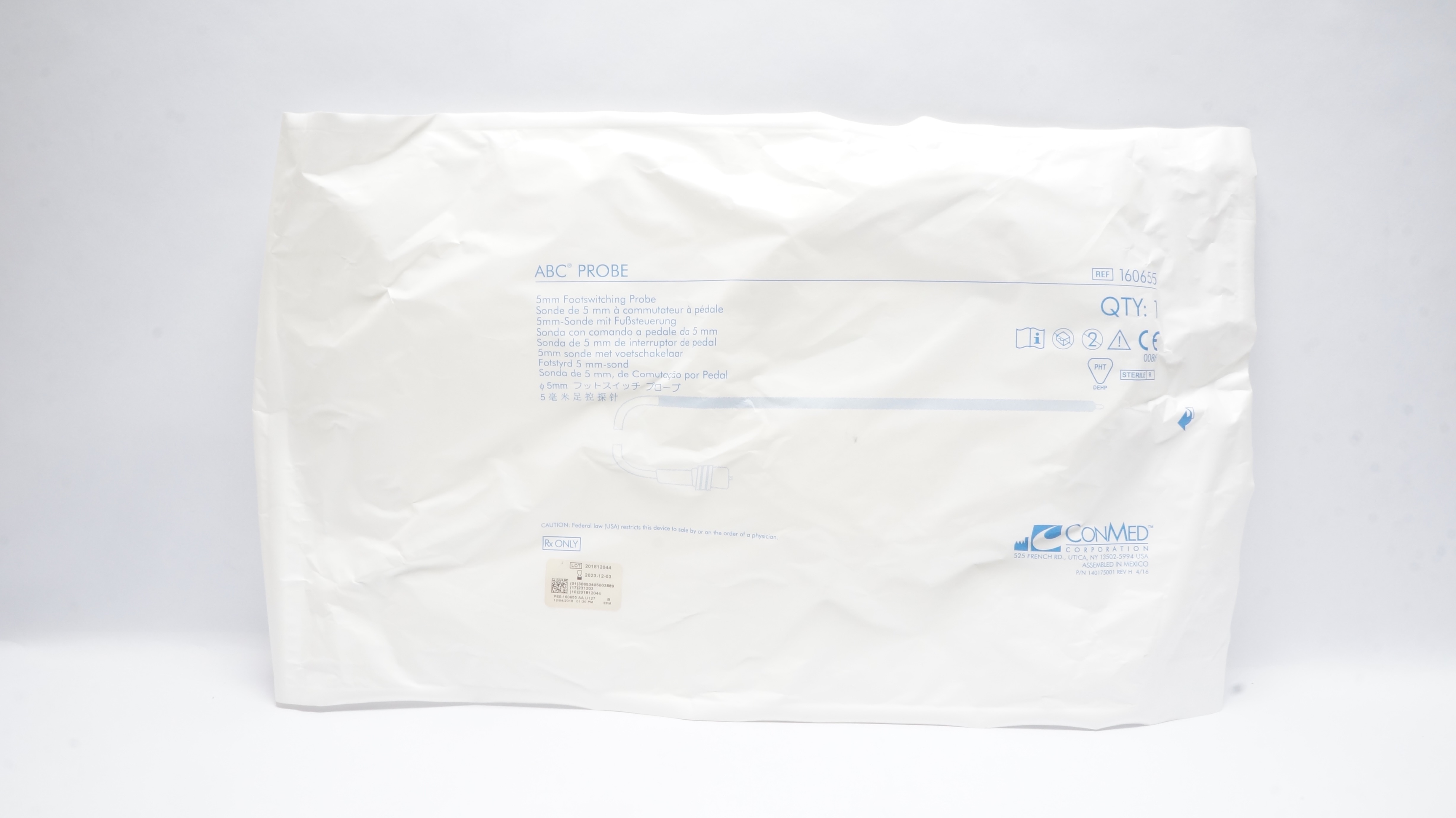 ConMed 160655 ABC Footswitching Probe 5mm (x)