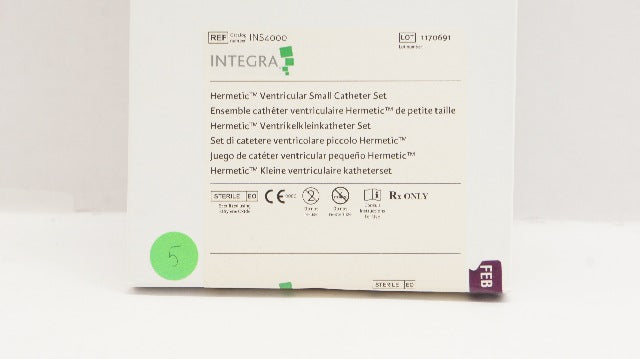 Integra INS4000 Hermetic Ventricular Small Cath. Set (x)