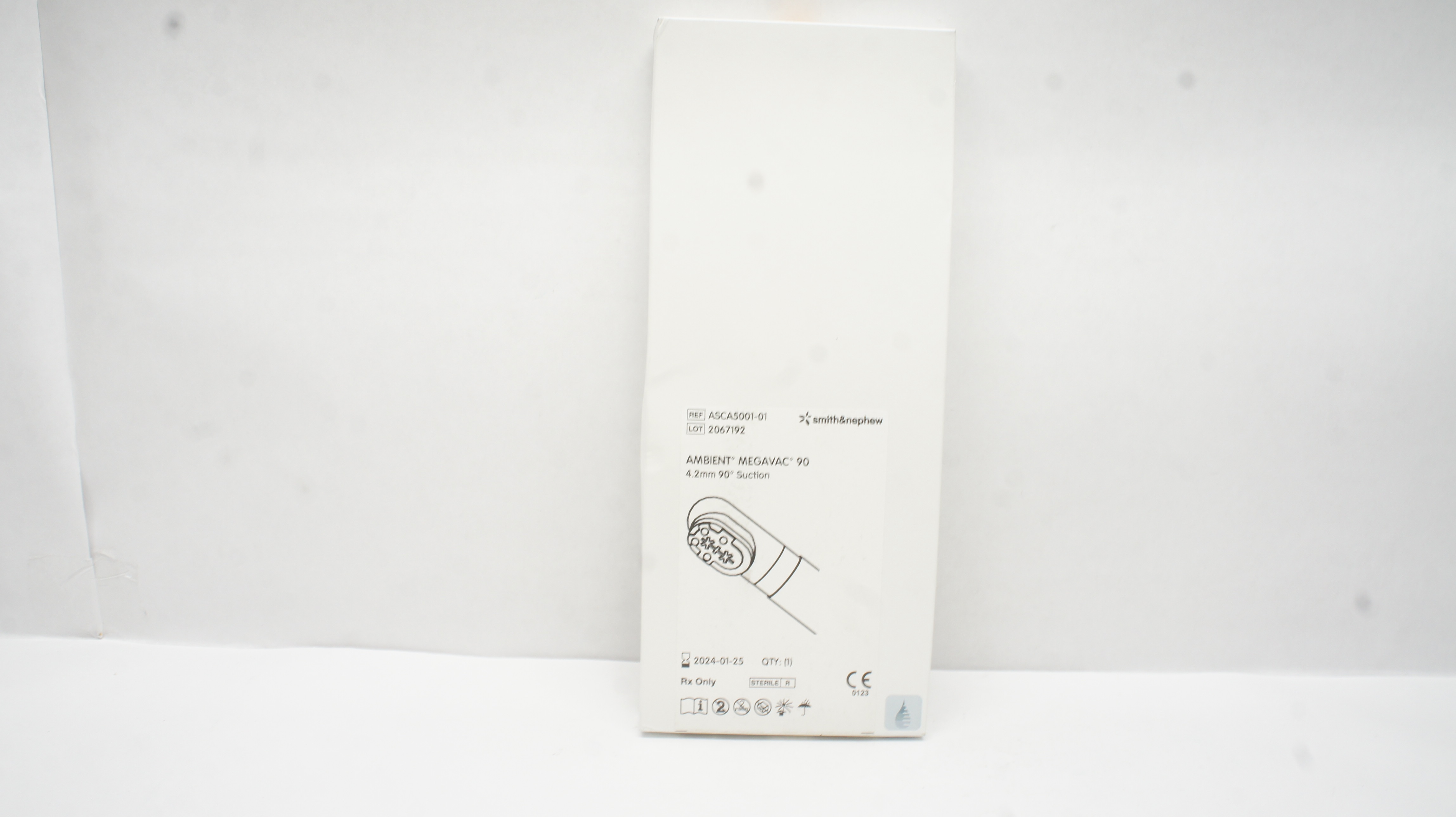 ArthroCare ASCA5001-01 Smith&Nephew AMBIENT MEGAVAC 4.2mm 90degree Suction (x)