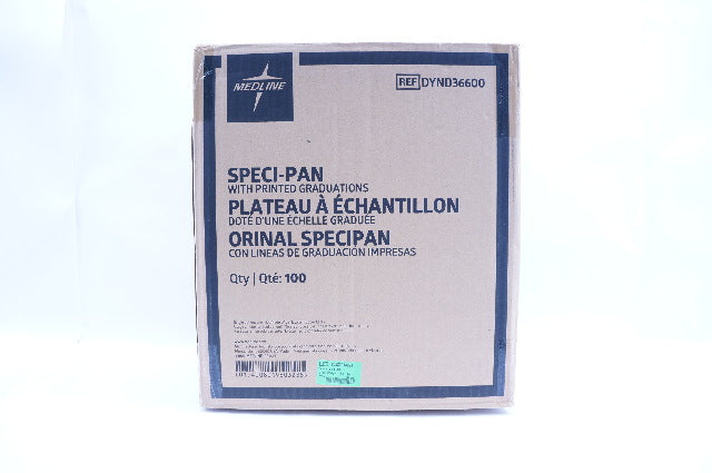 Medline DYND36600 Speci-Pan With Printed Graduations - Case of 100