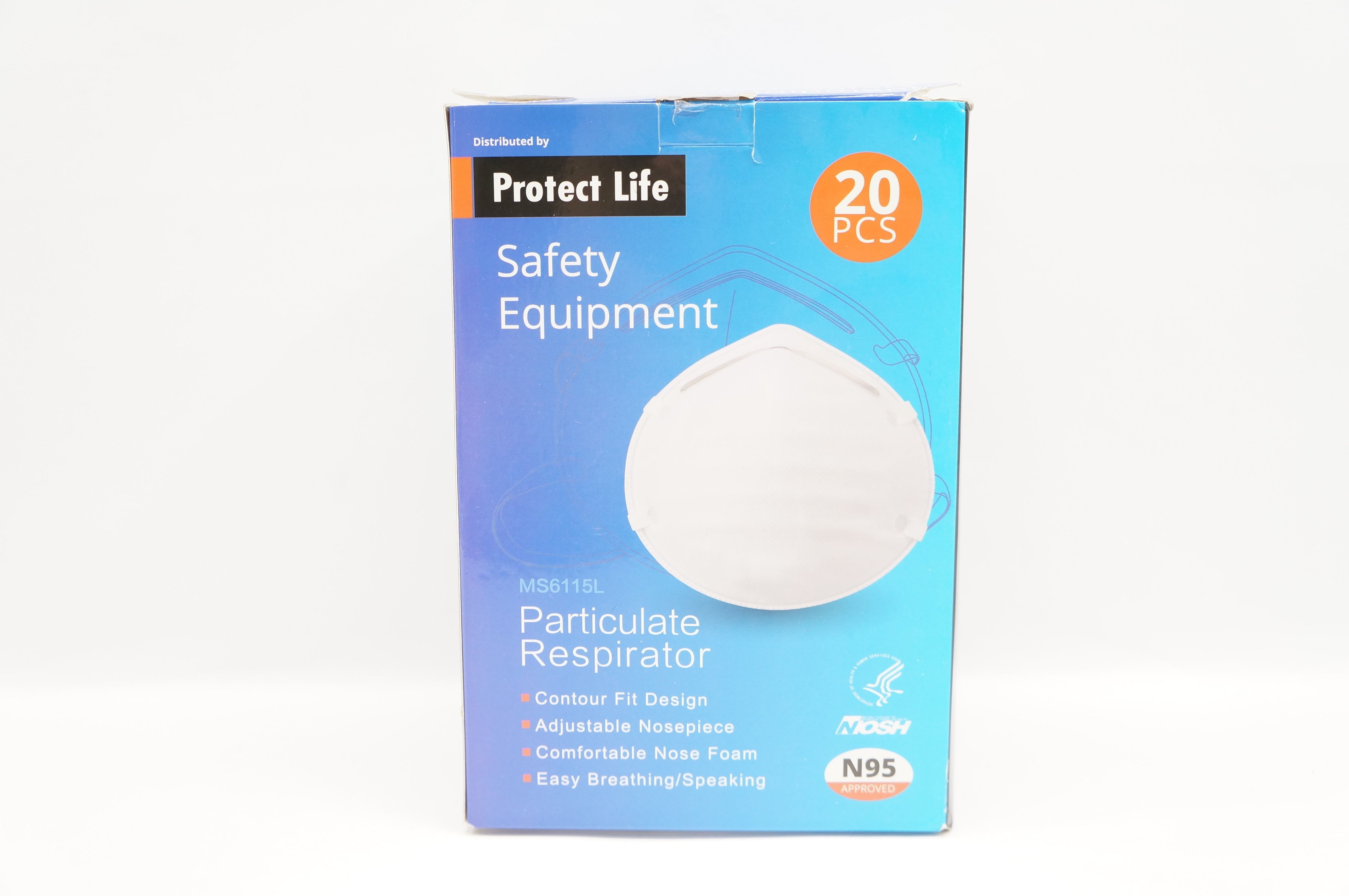 Nosh MS6115L Particle Respirator N95 - Box of 20
