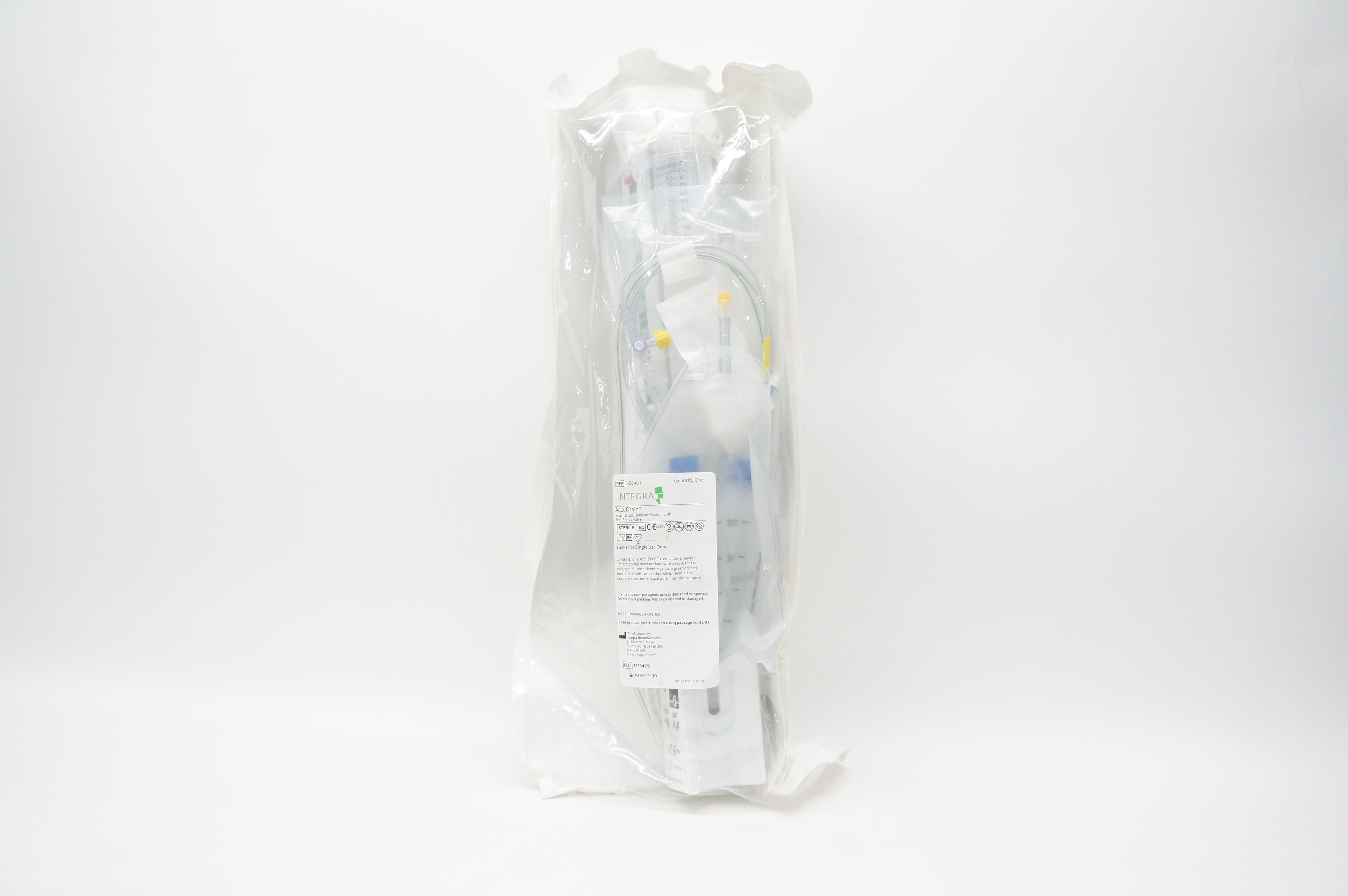 Integra INS8401 AccuDrain External CSF Drainage System (x)