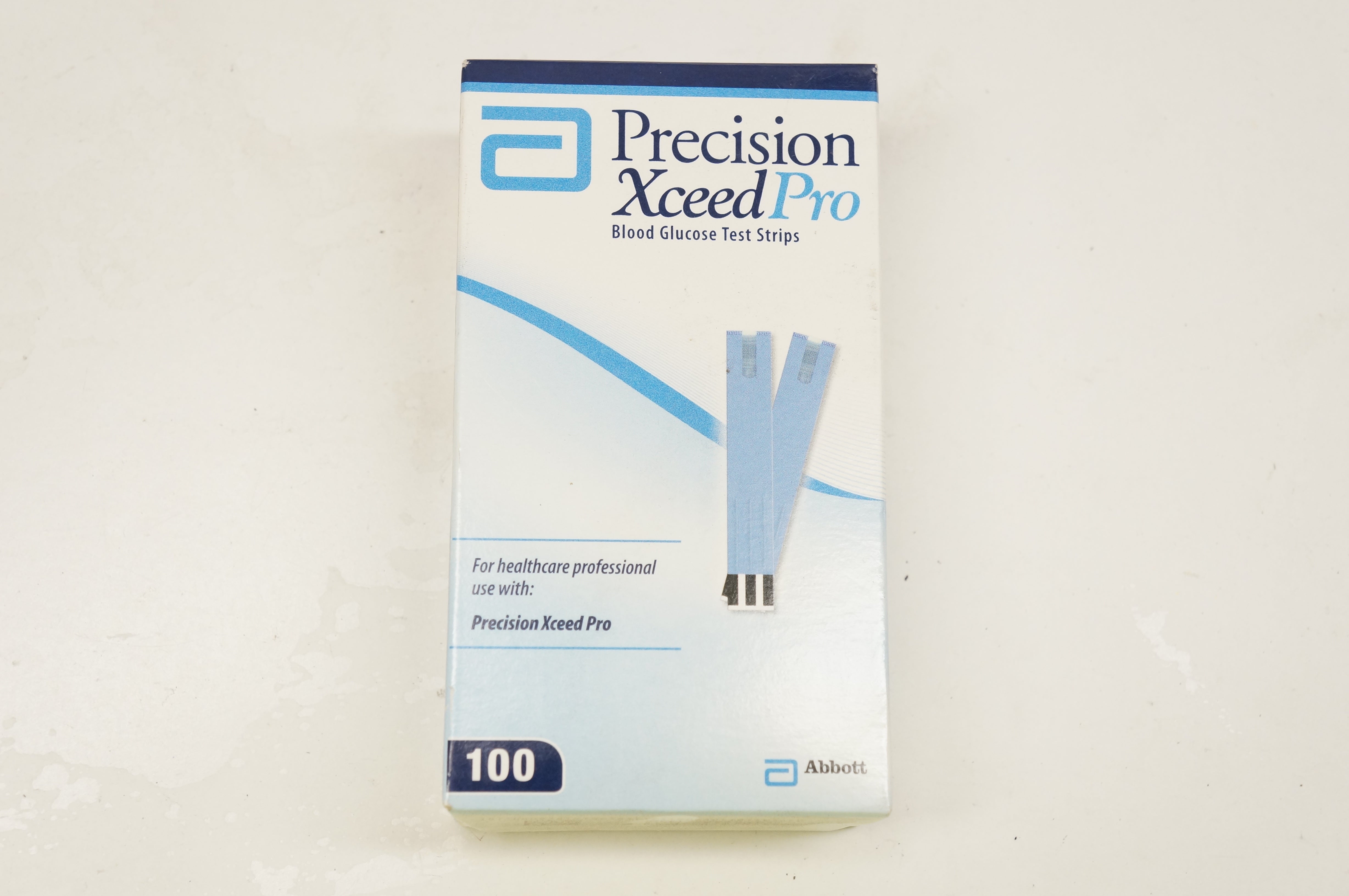 Abbott 70932-01 Precision Xceed Pro Blood Glucose Test Strips (x) - Box of 100