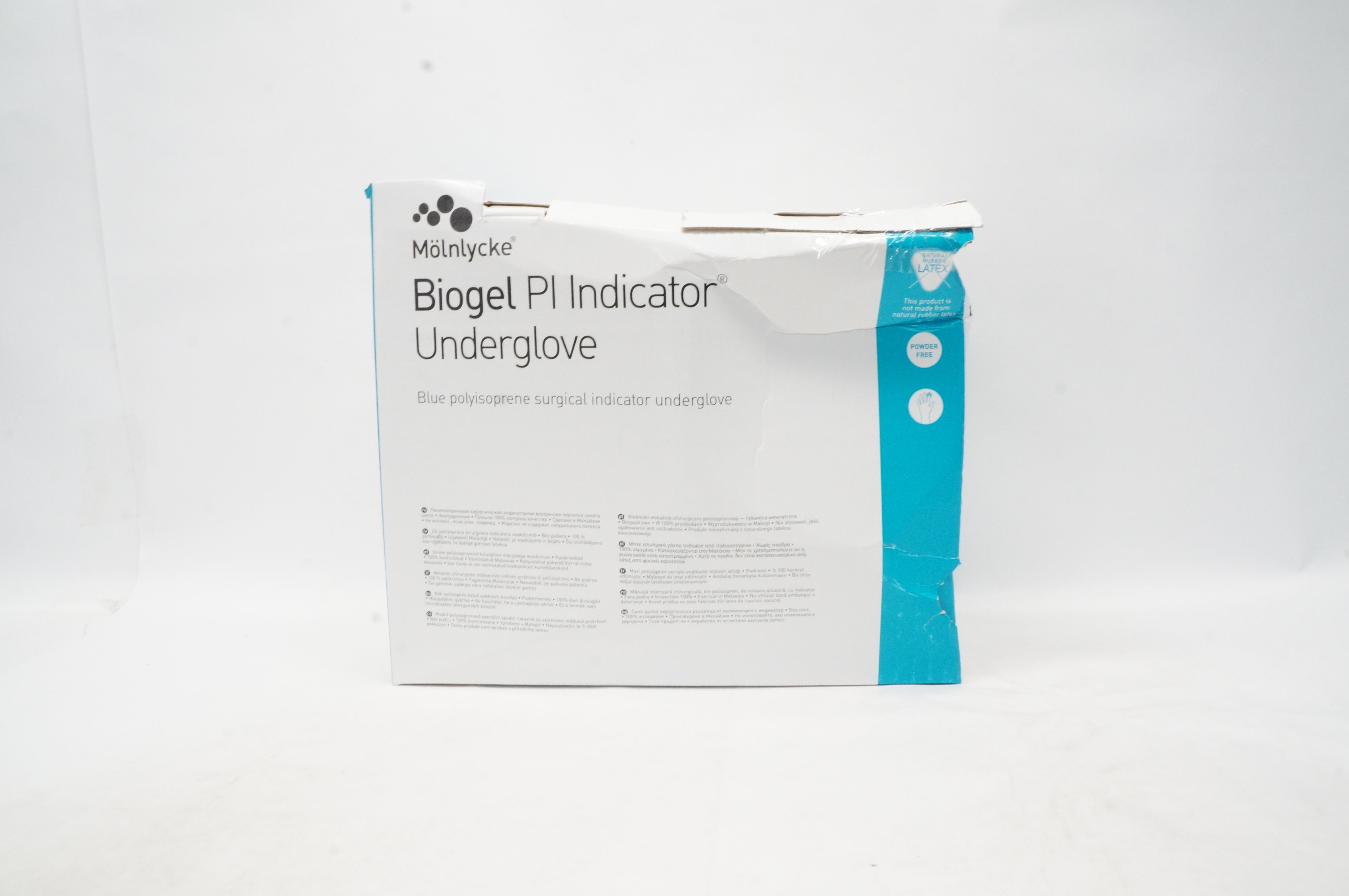 Molnlycke Healthcare 41690 Biogel Pl Indicator Underglove 9 - Box of 40
