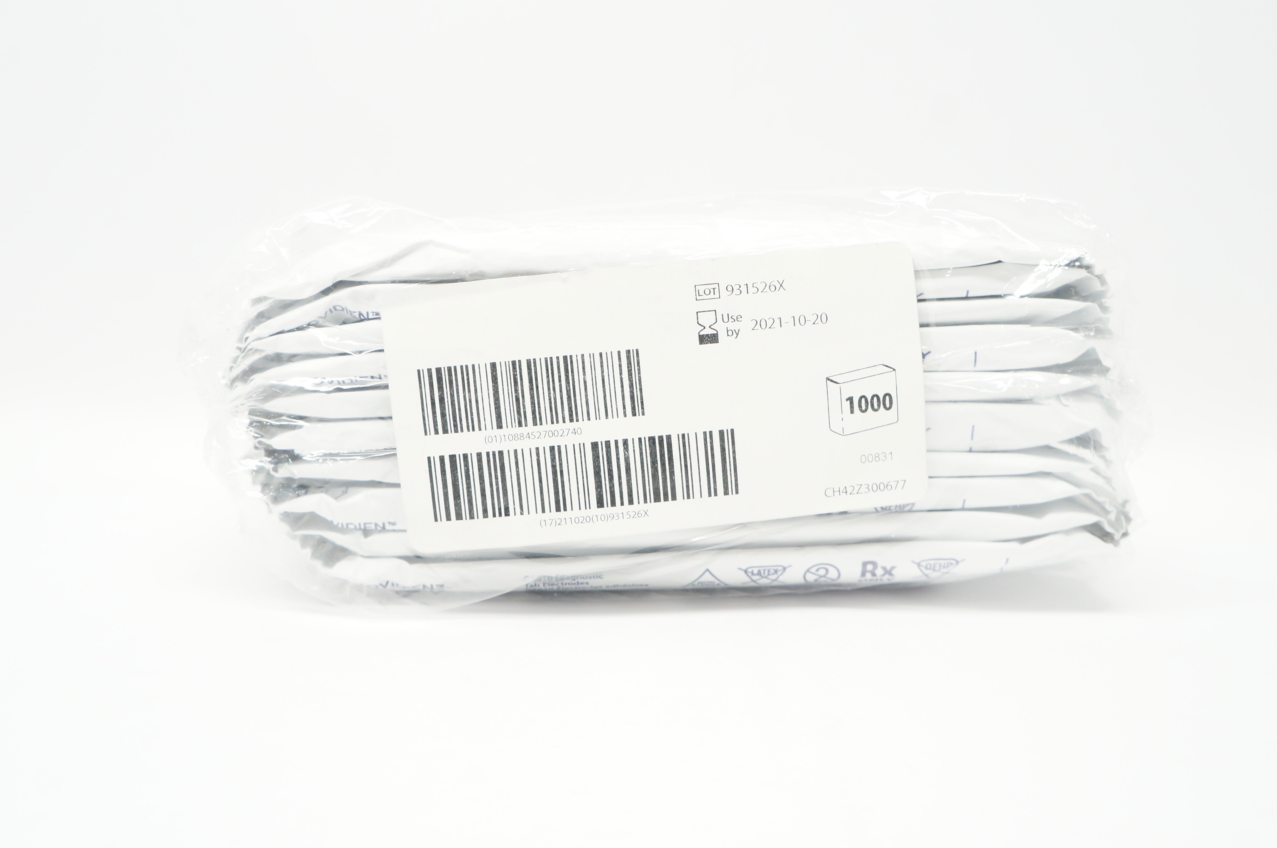 Covidien 31447793 Kendall CA610 Diagnostic Tab Electrodes - Pack of 1000 (x)