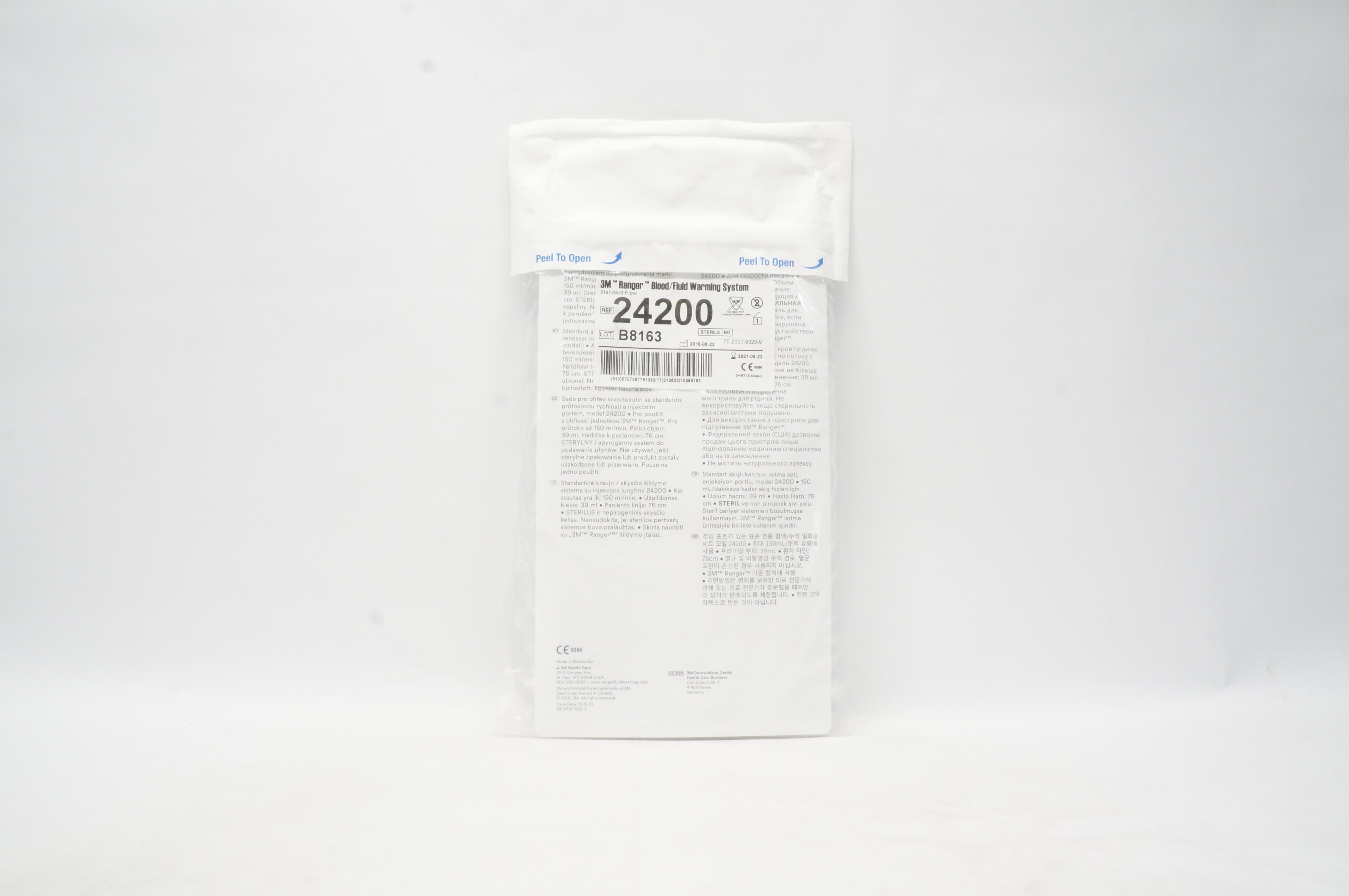 3M 24200 Ranger Blood/Fluid Warming System Standard Flow (x)