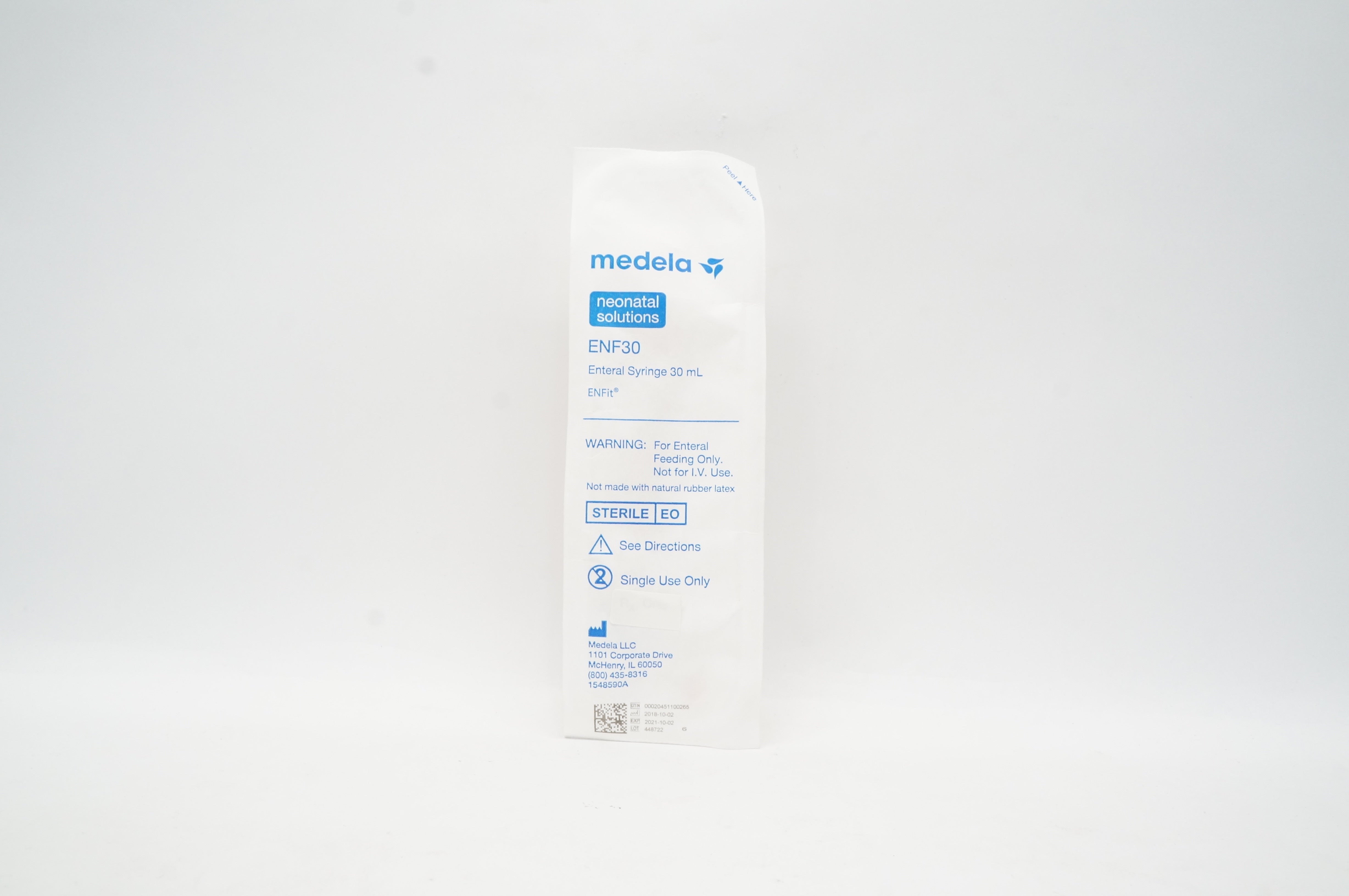 Medela ENF30 Neonatal Solutions ENFit Enteral Syringe 30mL (x)