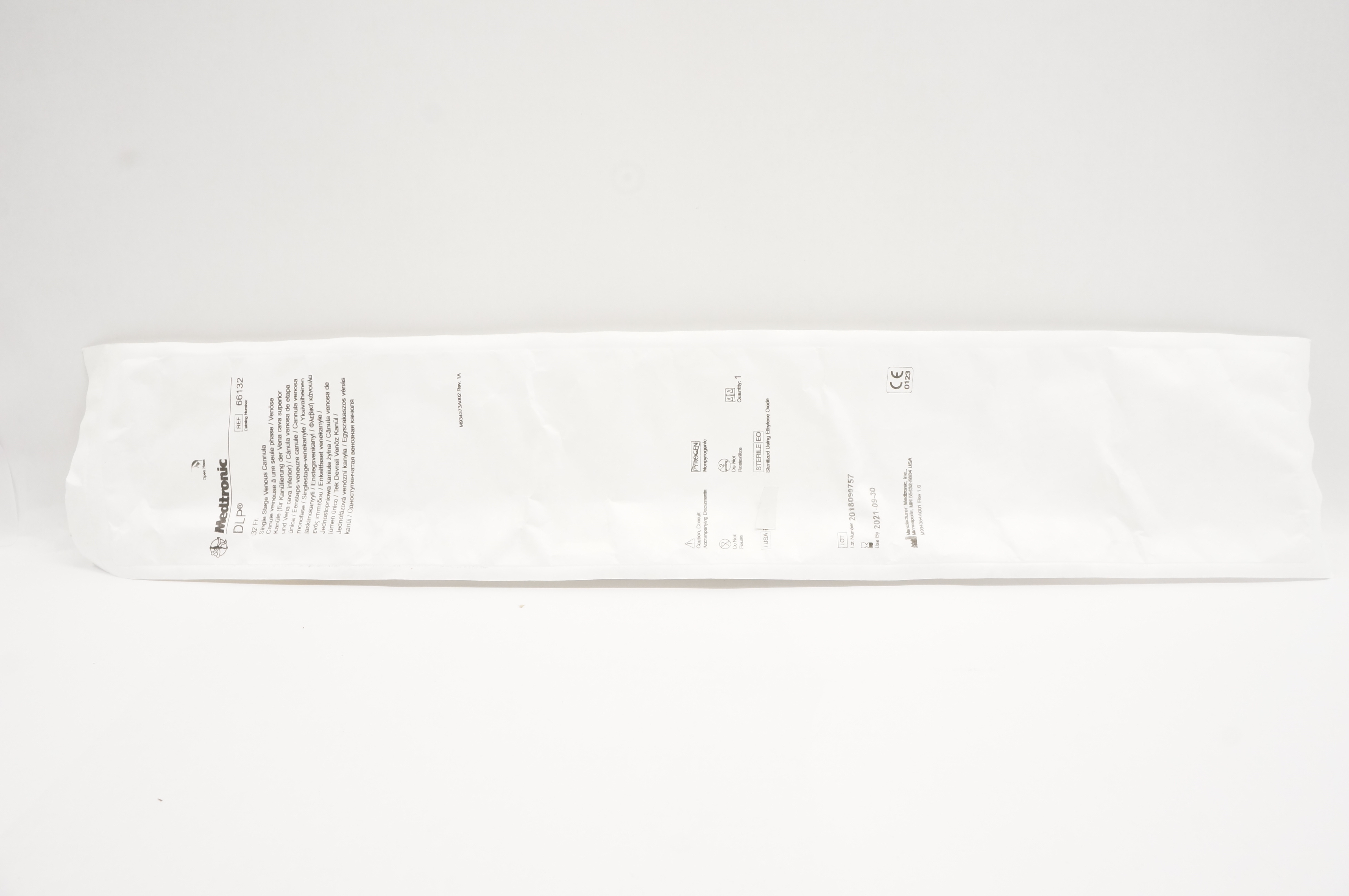 Medtronic 66132 DLP Single Stage Venous Cannula 32 Fr (x)