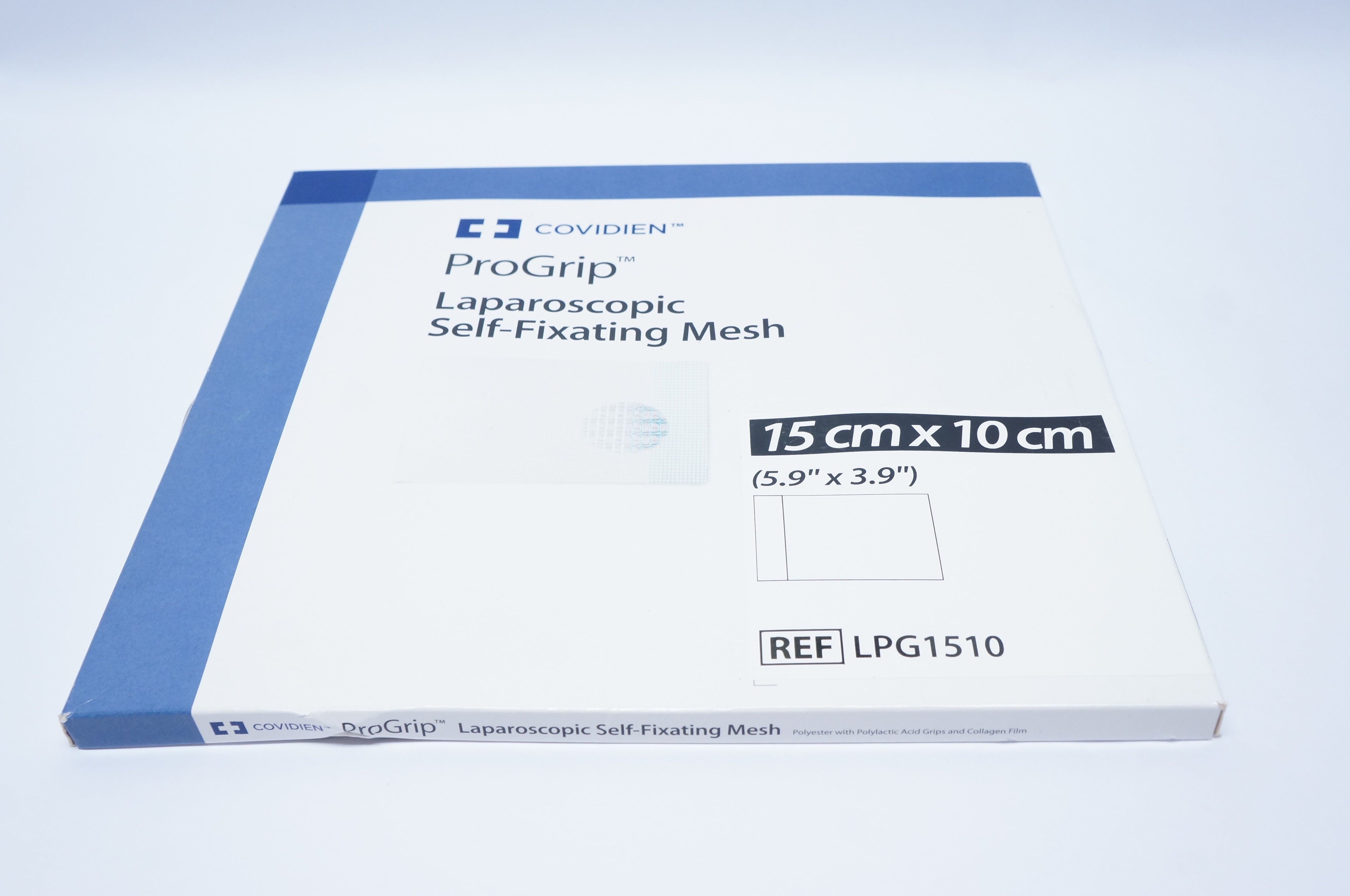Covidien LGP1510 ProGrip Laparoscopic Self-Fixating Mesh 5.9inch x 3.9inch (x)