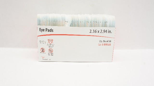 Cardinal Health C-EYP22S Eye Pads 2.16 x 2.94inch - Box of 50