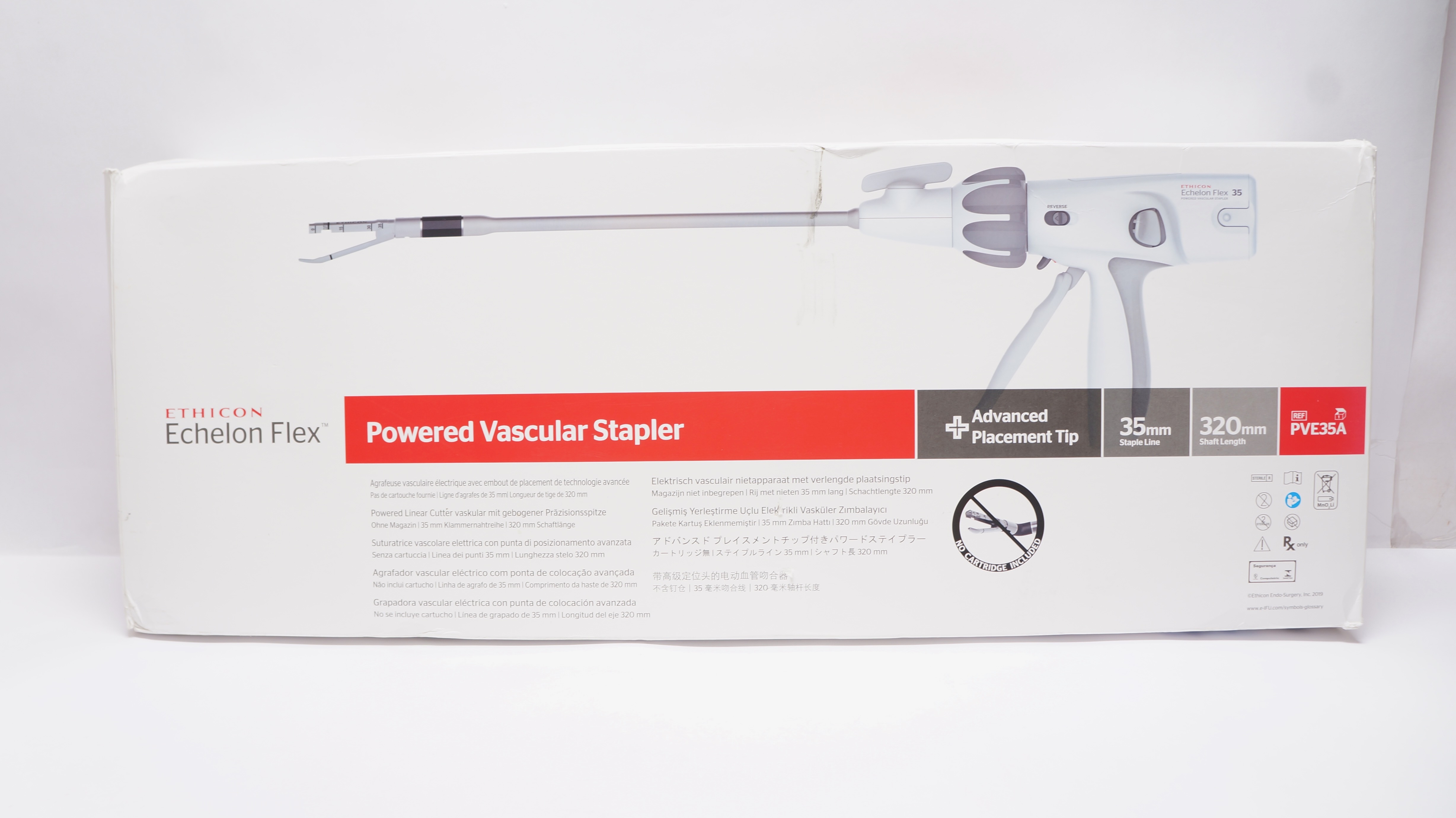 Ethicon PVE35A ECHELON Flex 35 Powered Linear Cutter 35mm x 320mm (x)