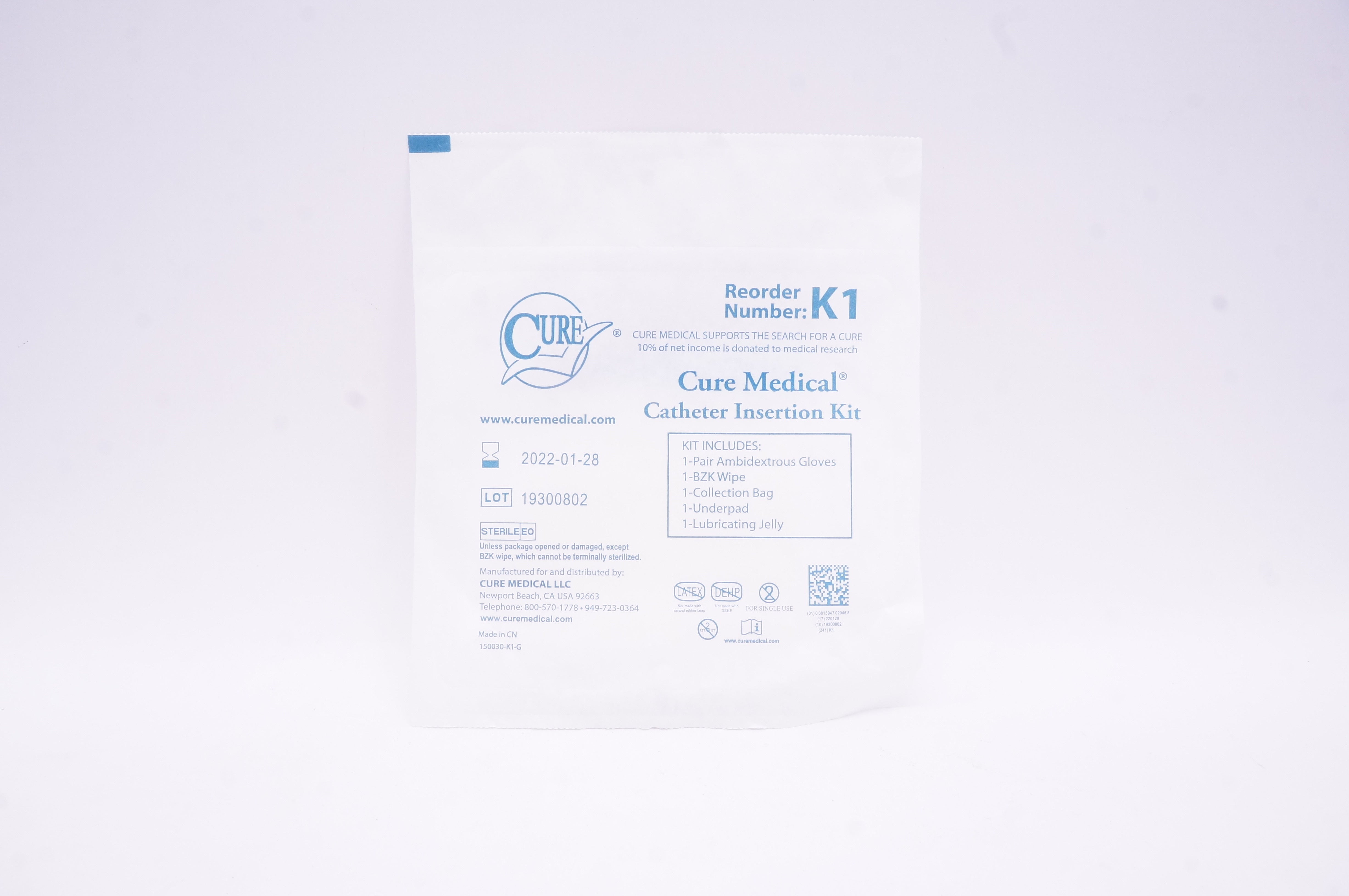 Cure Medical K1 Cath. Insertion Kit