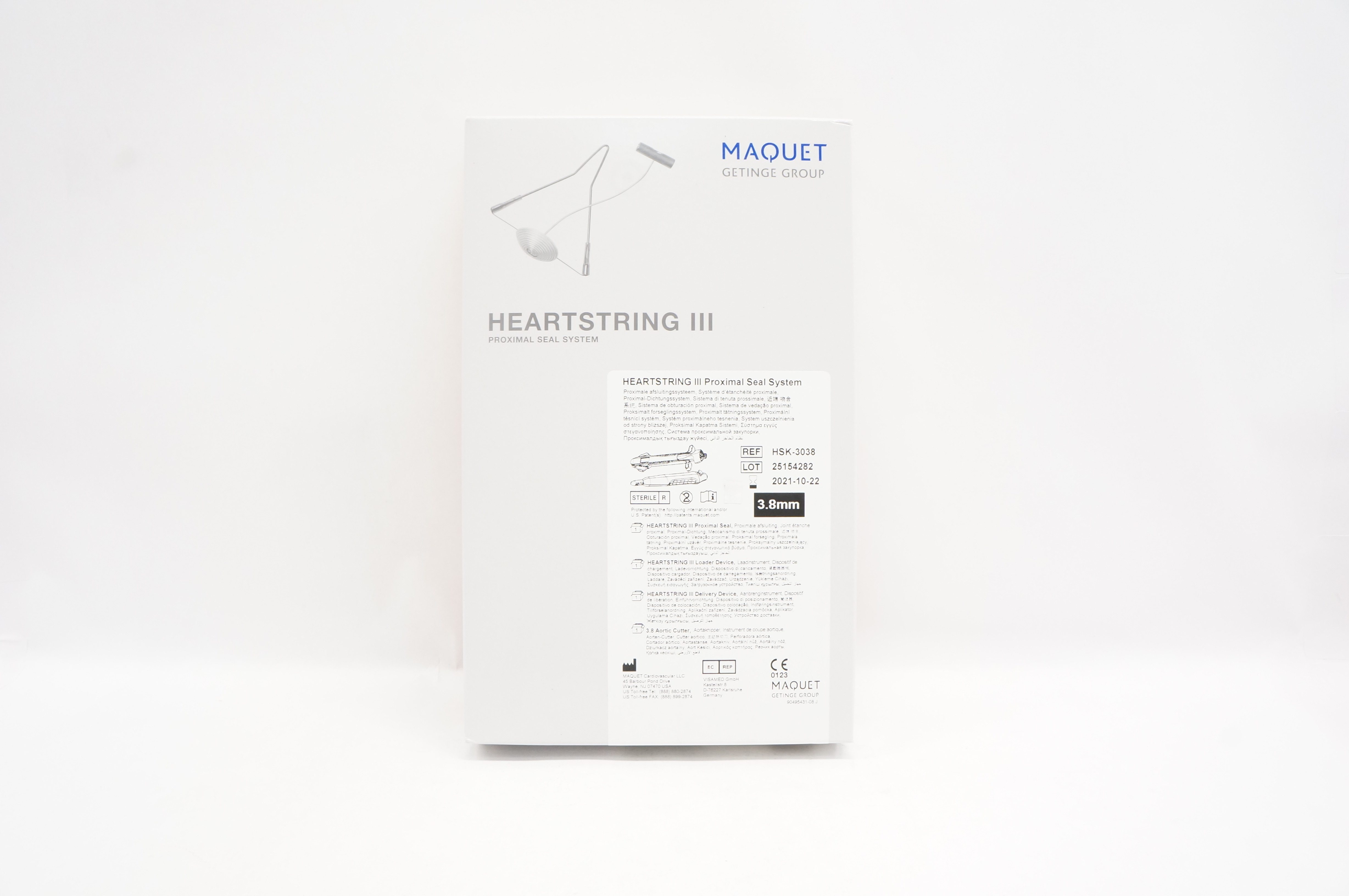 Maquet HSK-3038 HEARTSTRING III Proximal Seal System 3.8 mm (x)