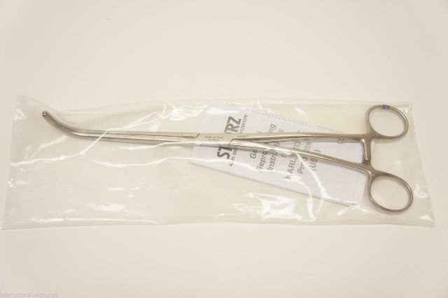 Karl Storz 40400F Self-Retaining Dissecting Forceps With Ratchet S-Shaped L 28cm