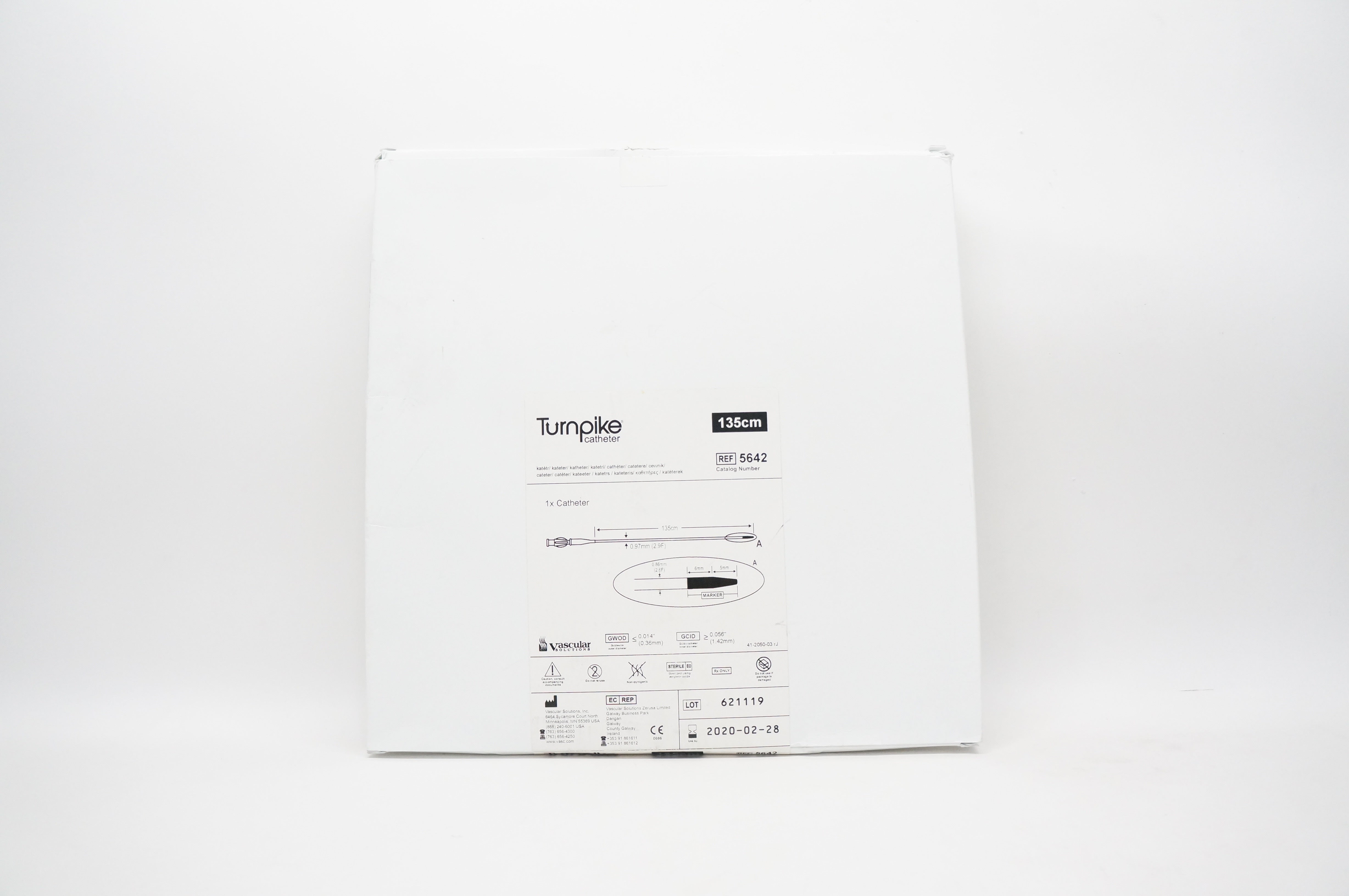 Vascular 5642 Turnpike Catheter 135cm (x)
