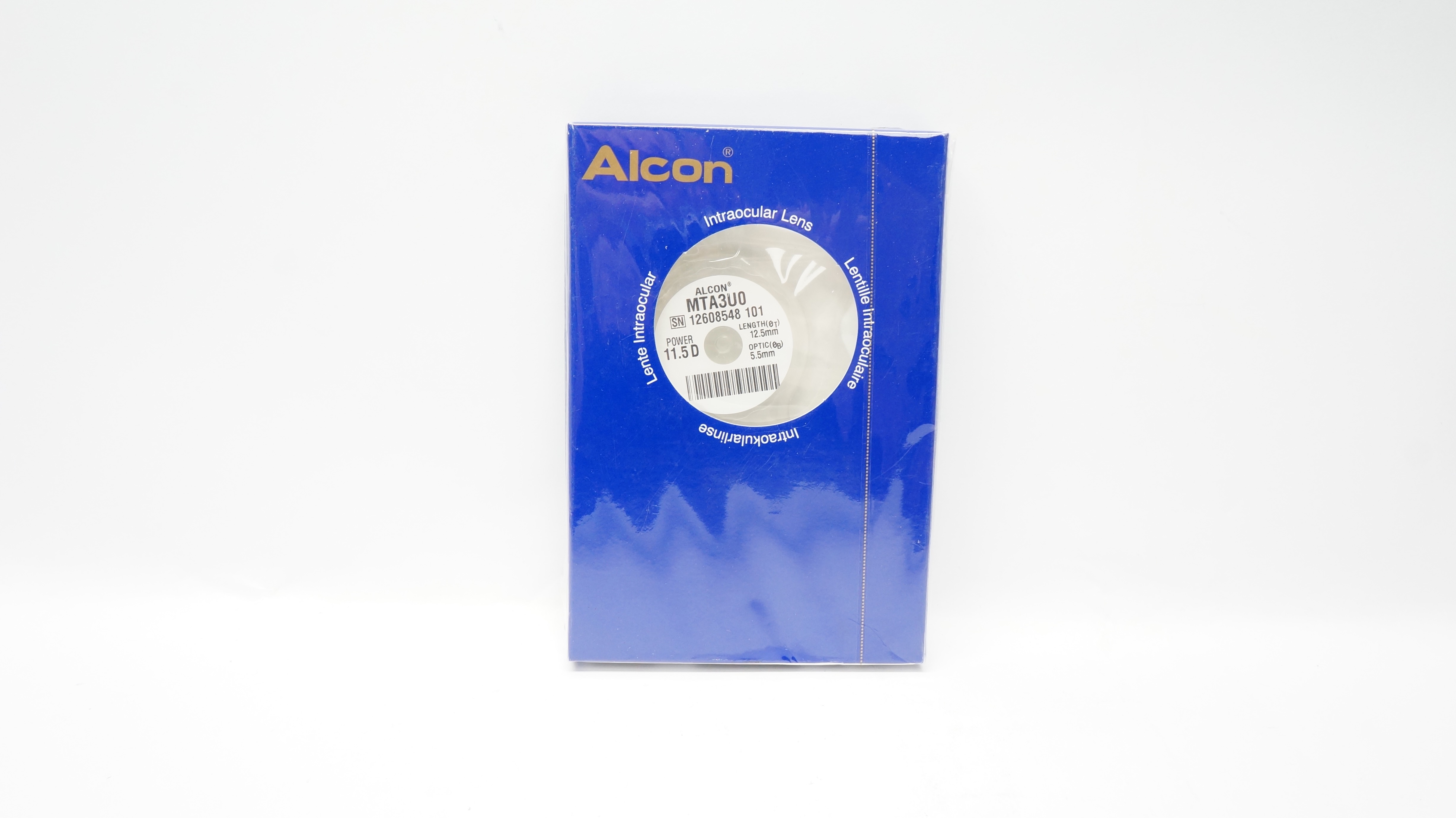 Alcon MTA3U0 Intraocular Lens 11.5D, Length 12.5mm Optic 5.5mm (x)