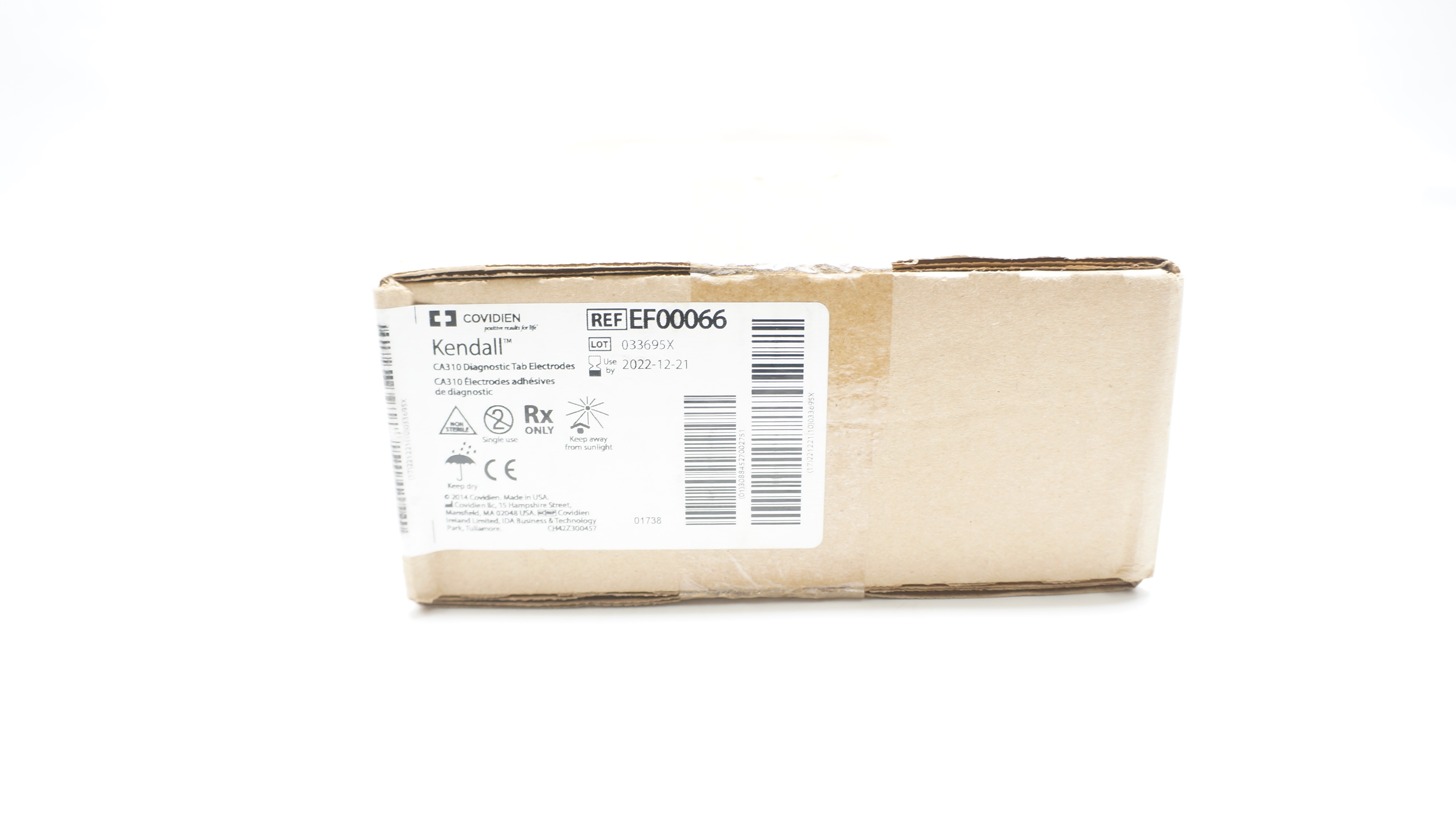 Cardinal Health EF00066 Kendall CA310 Diagnostic Tab Electrodes(x) - Box of 4000